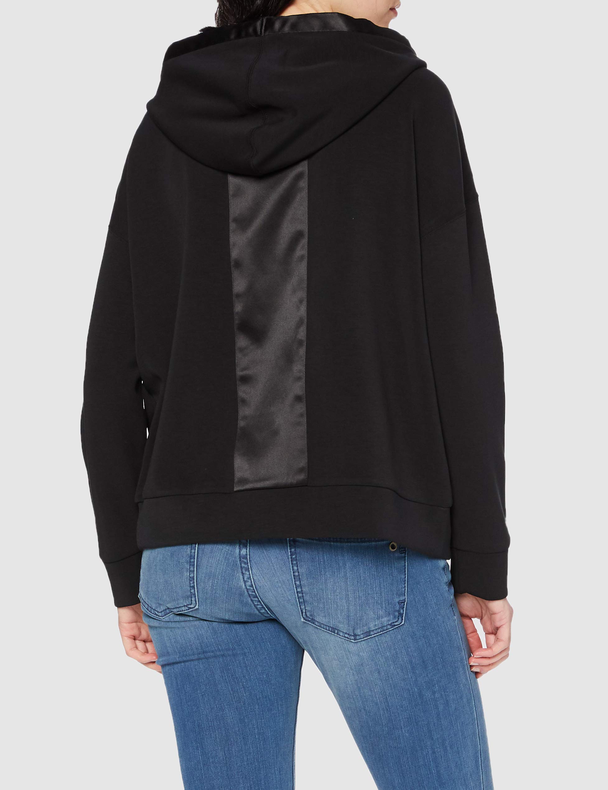 comma-sweatshirt-damen-gr-e-34-mit-kapuze-satin image 4