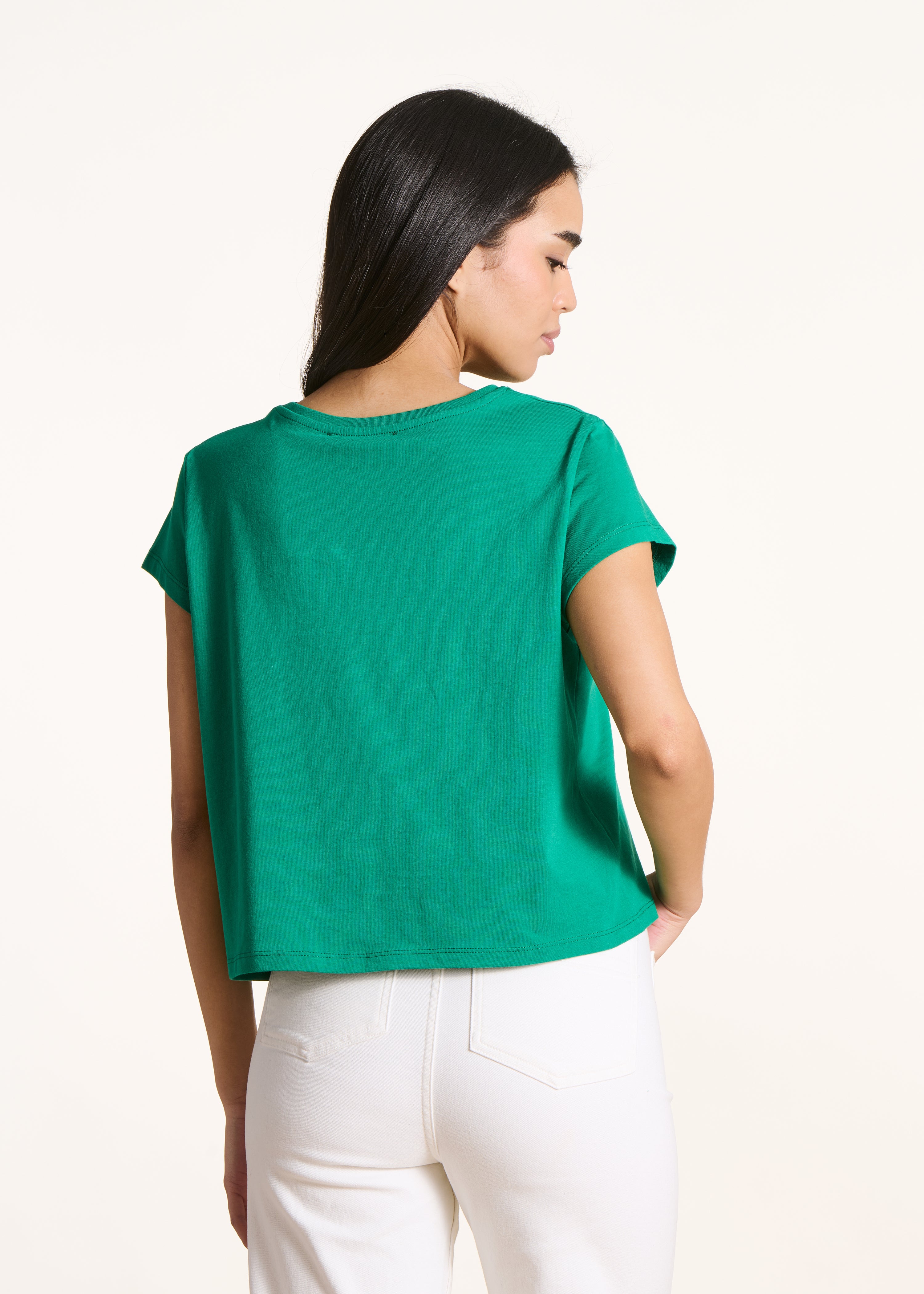 la-f-e-marabout-e-tops-t-shirts-fardo-oversize-t-shirt-bio-baumwolle-gr-n image 3