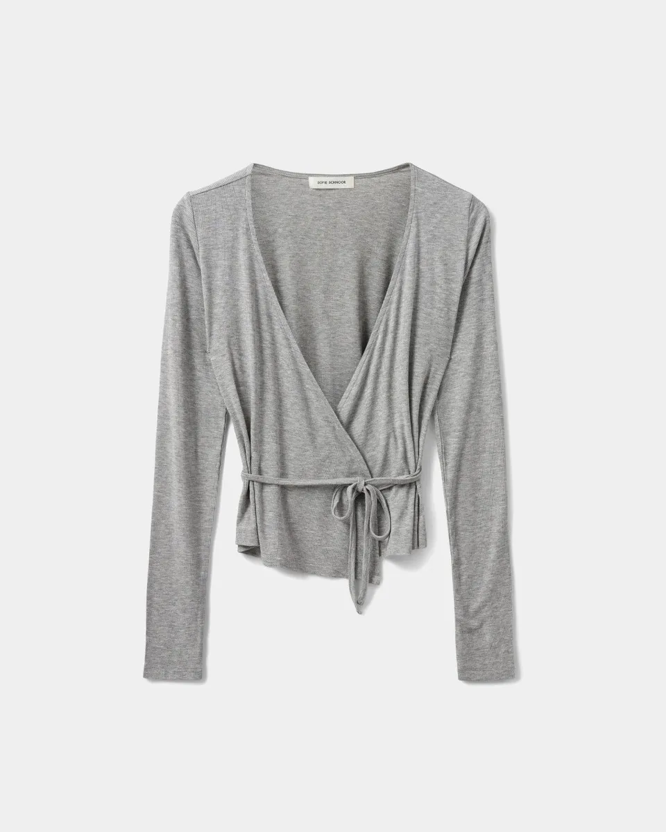 sofie-schnoor-women-joodysw-bluse-snos558-grau-meliert-viskose image 1