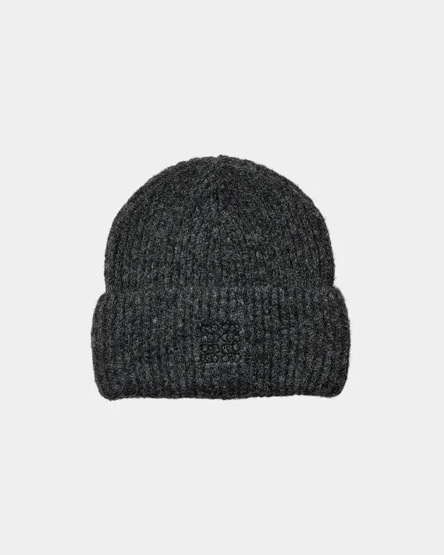 sofie-schnoor-women-gabinesw-beanie-m-tze-dark-grey-melange-onesize image 1