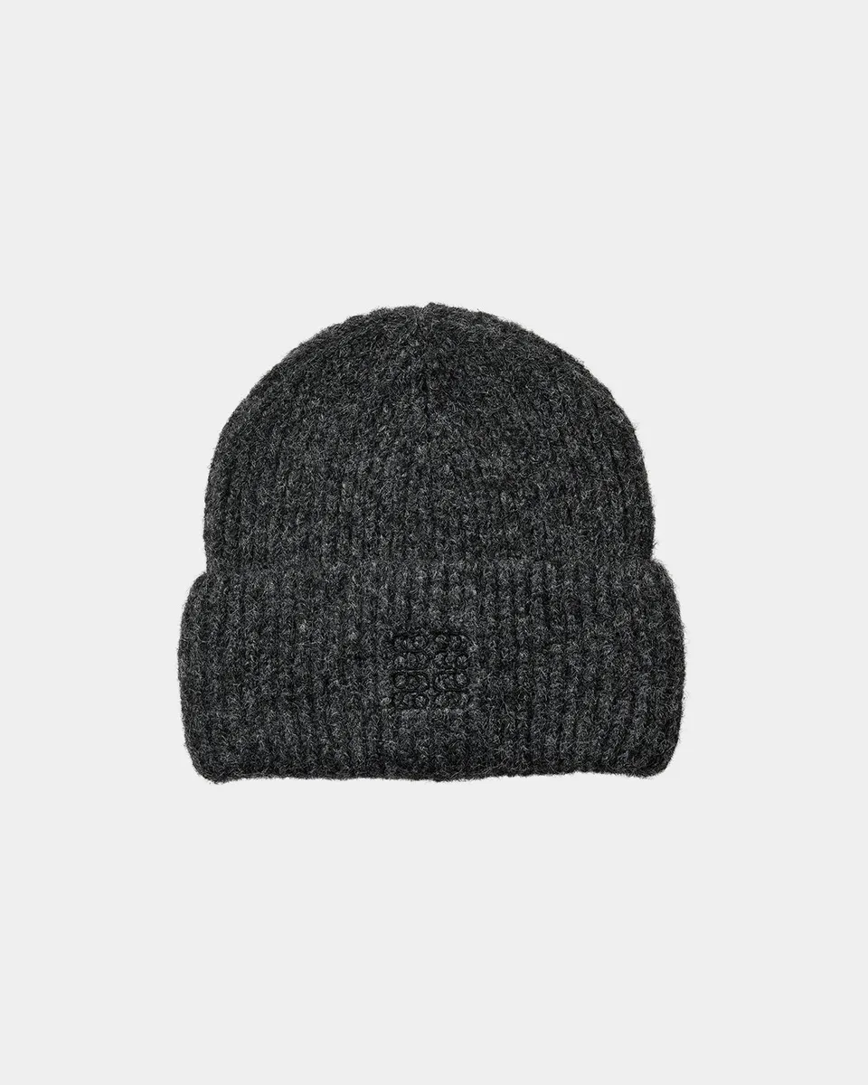 sofie-schnoor-women-gabinesw-beanie-m-tze-dark-grey-melange-onesize image 1