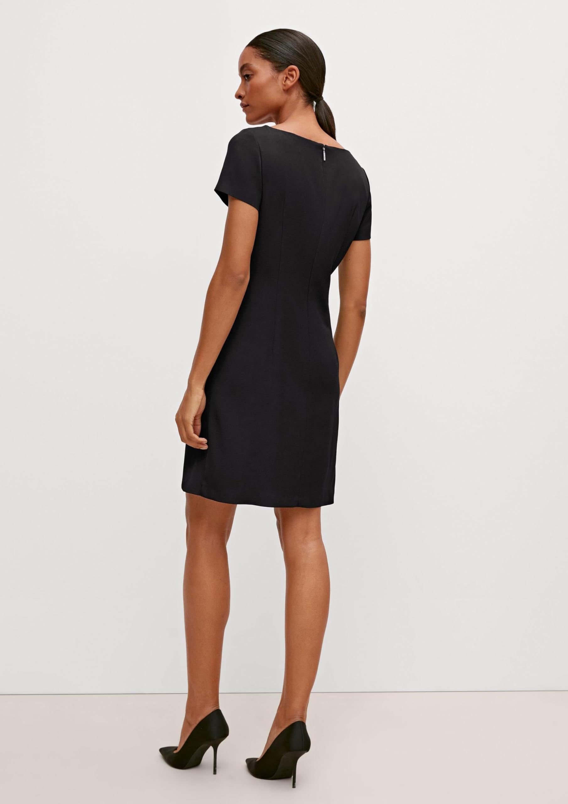 comma-kleid-damen-gr-40-kurz-u-boot-ausschnitt-business image 7