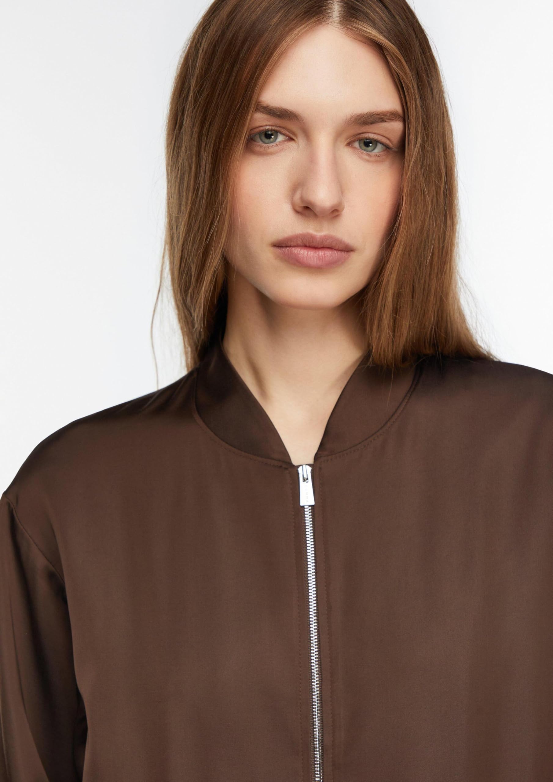 comma-blousonjacke-satin-gr-42-bomberkragen image 3