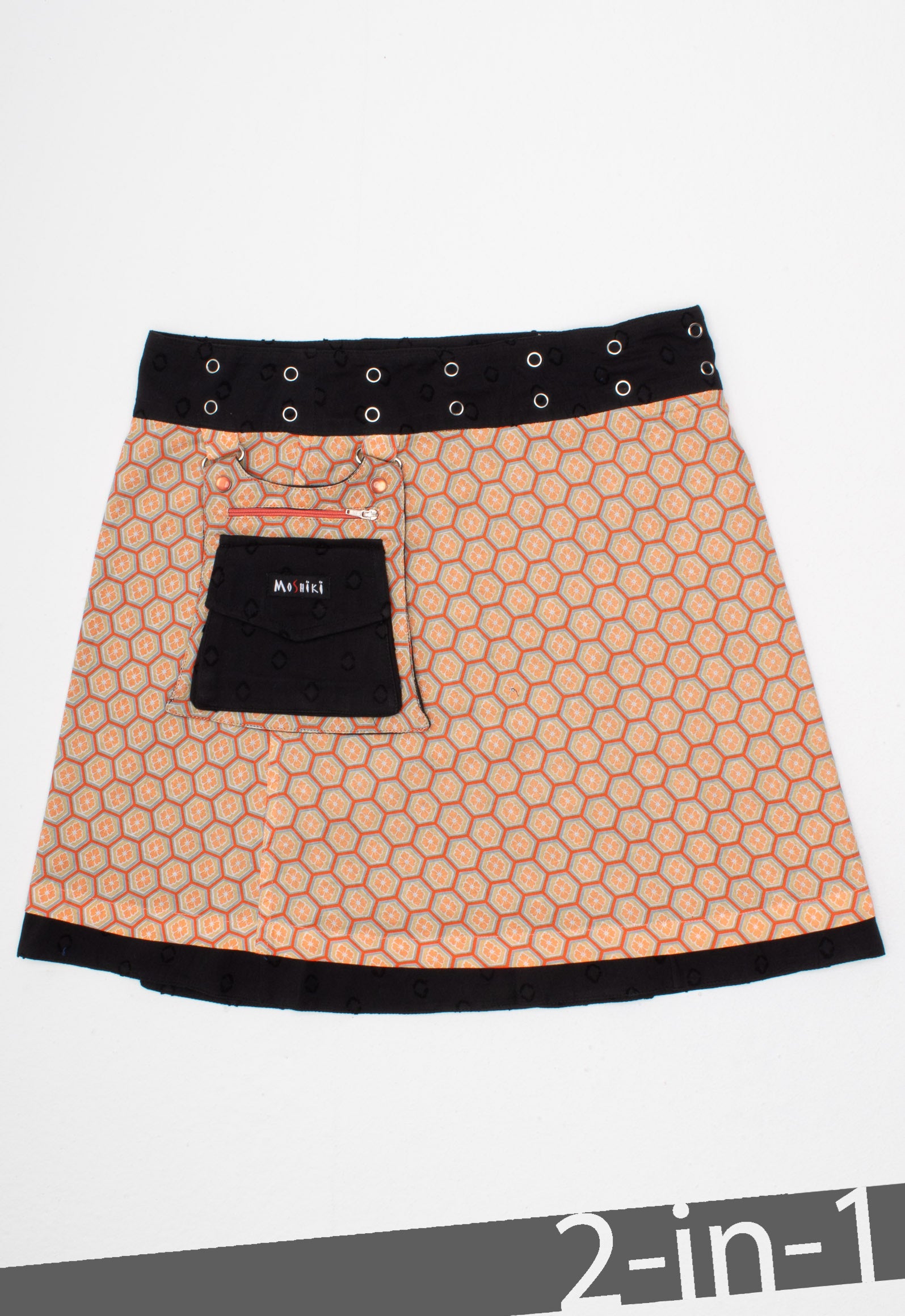 moshiki-hot-cookie-10-wickelrock-schwarz-45-cm-wendbar image 3