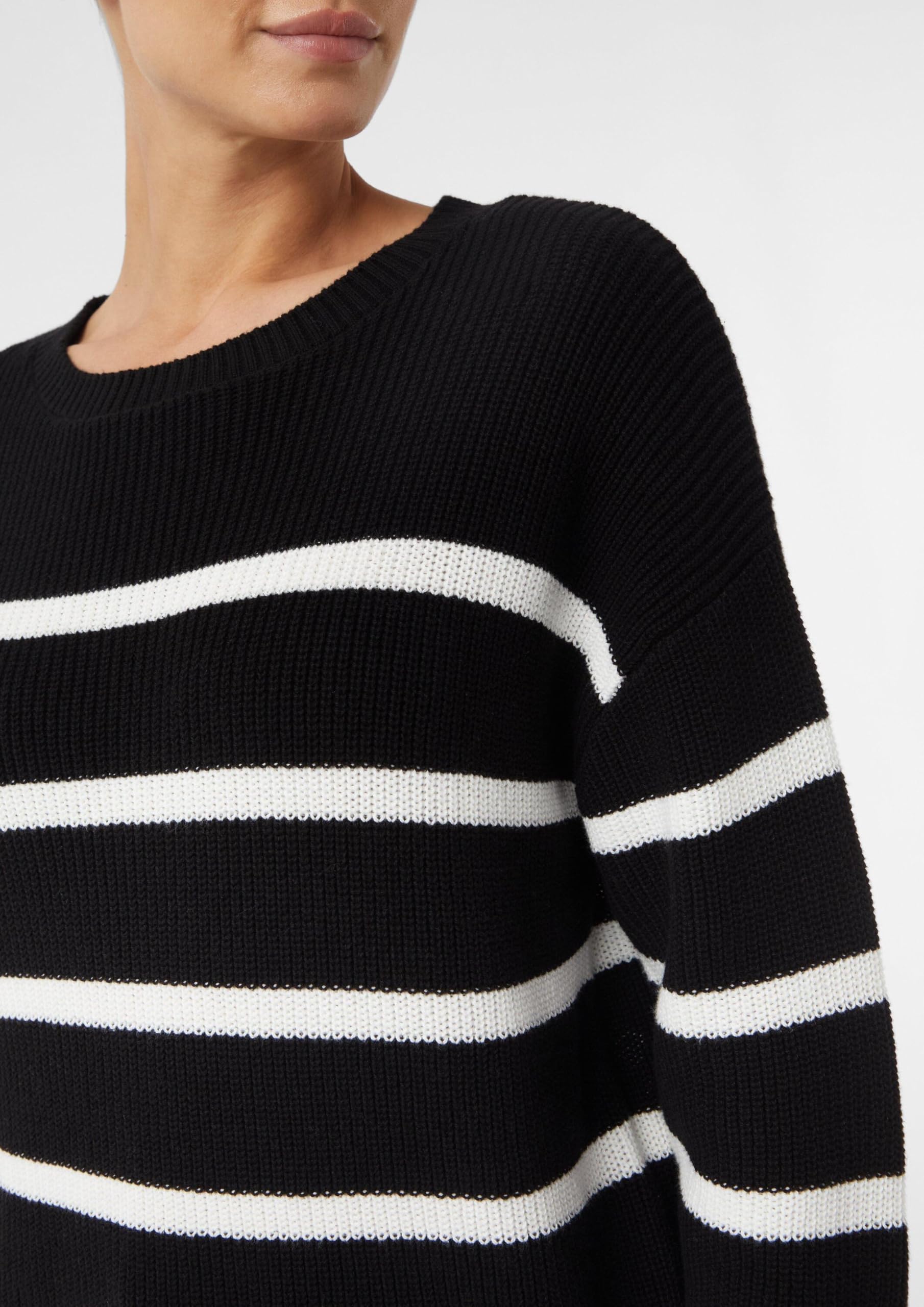 comma-knitwear-streifenpullover-relaxed-fit-pullover-gr-m image 5