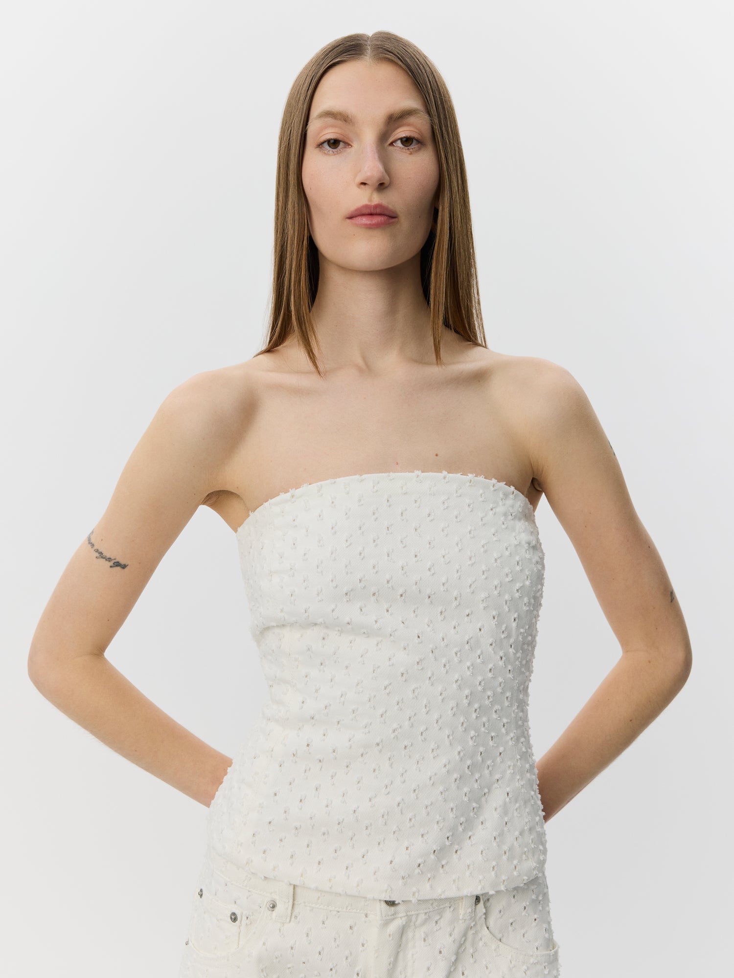 sofie-schnoor-women-avasw-corset-denim-top-off-white image 5