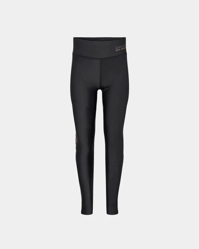 sofie-schnoor-young-laurensy-leggings-schwarz-gold image 1