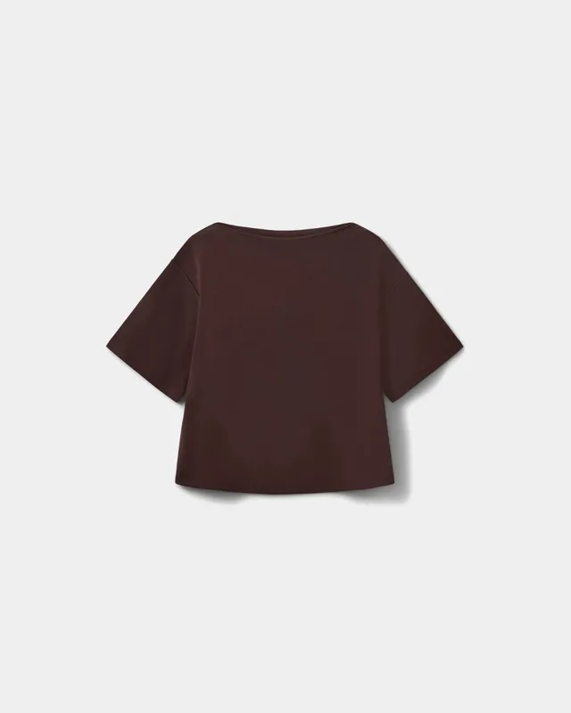 sofie-schnoor-women-teasw-t-shirt-dunkelbraun-s-u-boot image 1