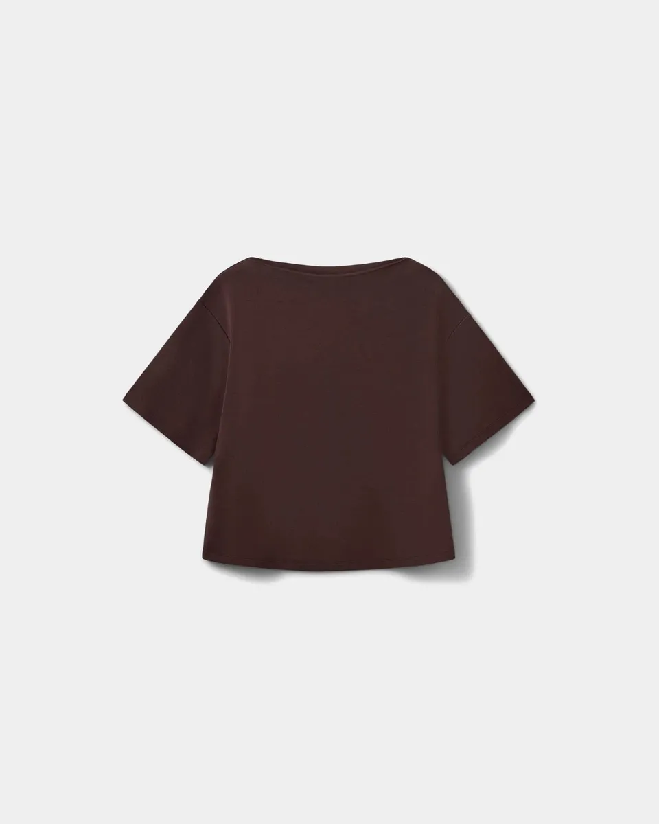 sofie-schnoor-women-teasw-t-shirt-dunkelbraun-s-u-boot image 1