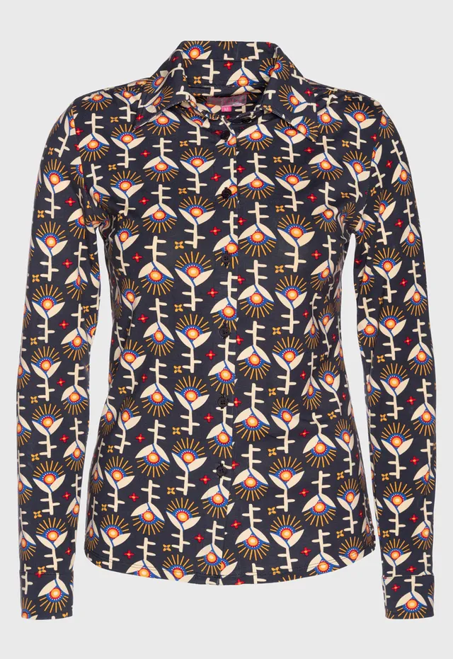 moshiki-dress-i-101-s26blouse-v2-bluse-midnight-sunshine image 1