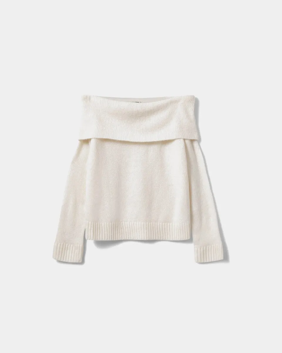 sofie-schnoor-young-sawasy-bluse-off-white-wollmix-strick image 1