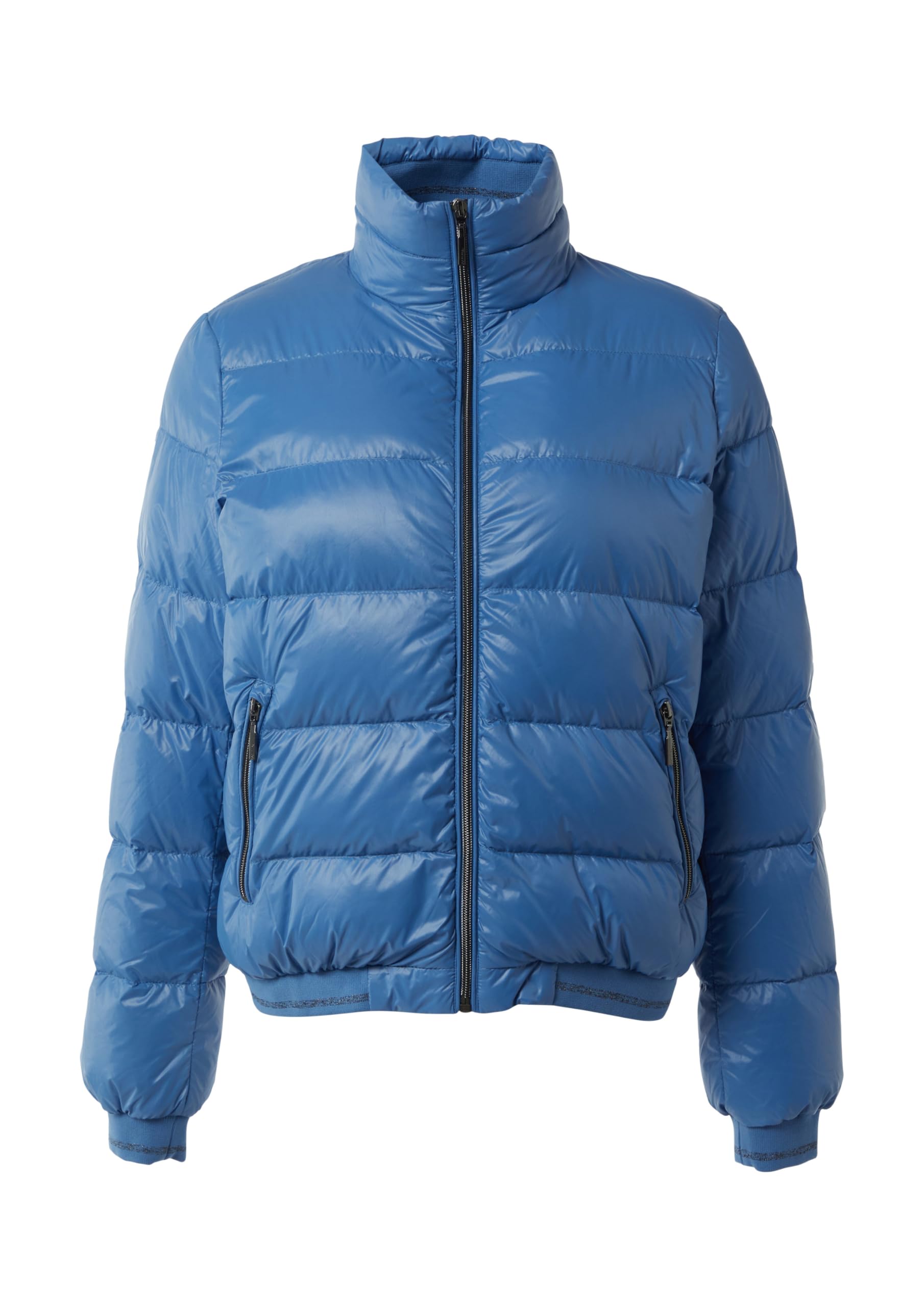 comma-pufferjacke-mit-stehkragen-und-rippb-ndchen-gr-40 image 3