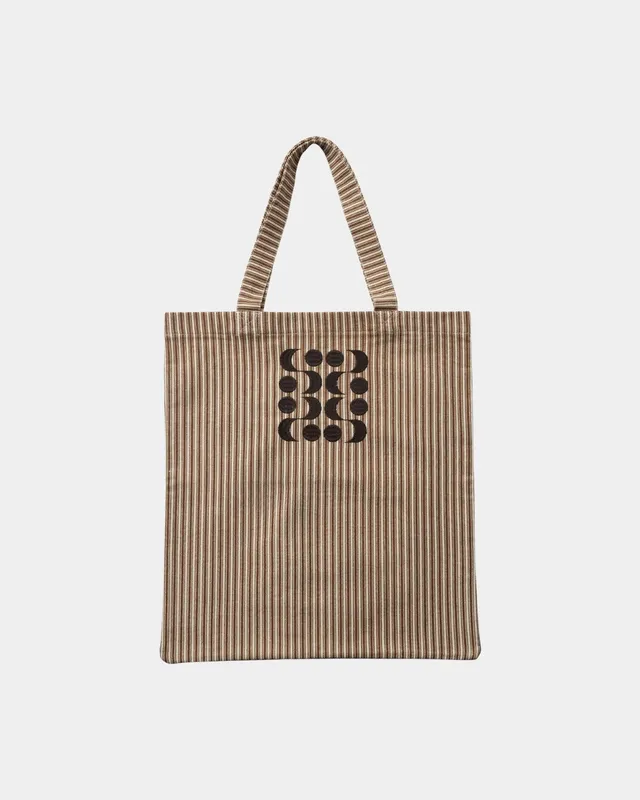 sofie-schnoor-women-hannes-tote-bag-braun-gestreift-46cm image 1