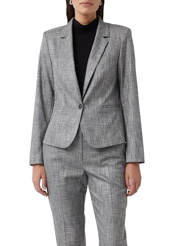 comma-blazer-tailliert-salt-pepper-gr-42-blazer image 8