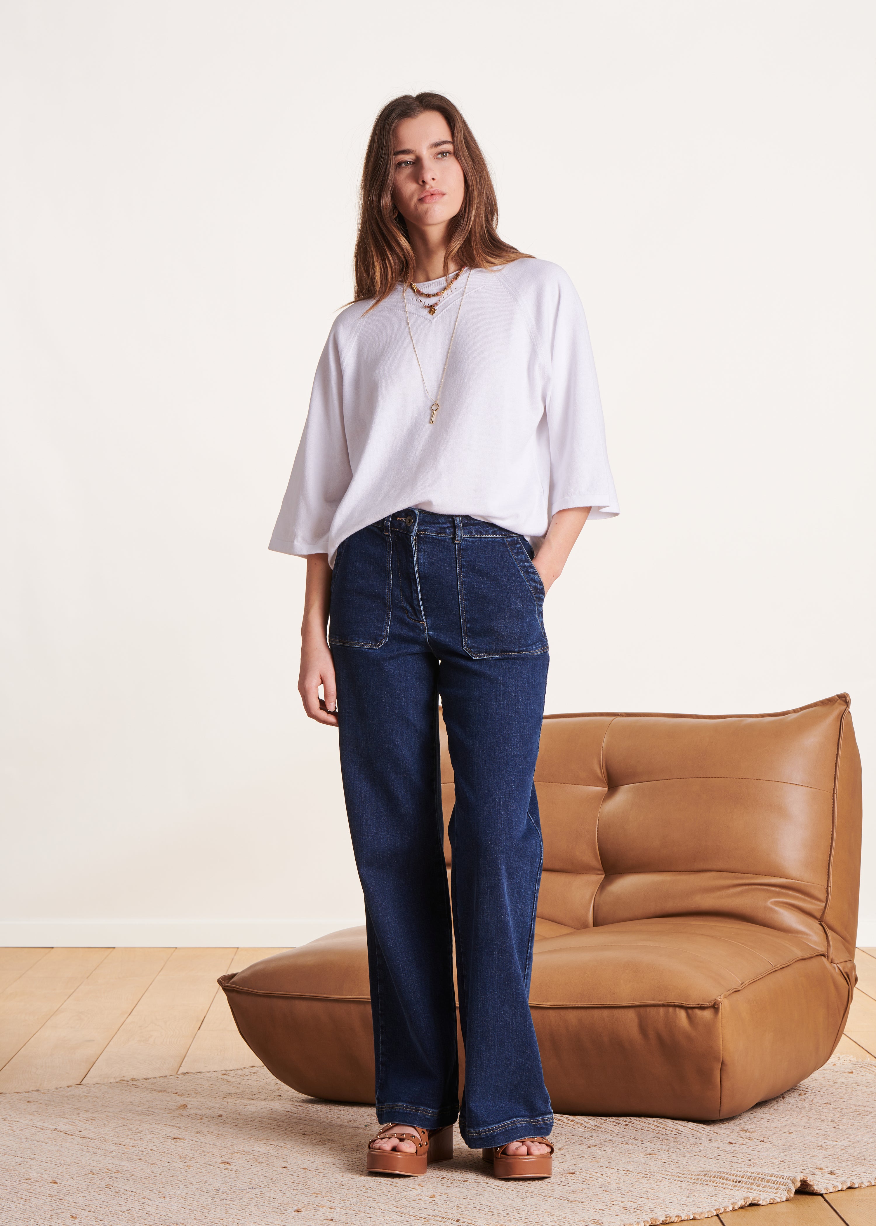 la-f-e-marabout-e-pullover-wei-oversize-3-4-arm image 2
