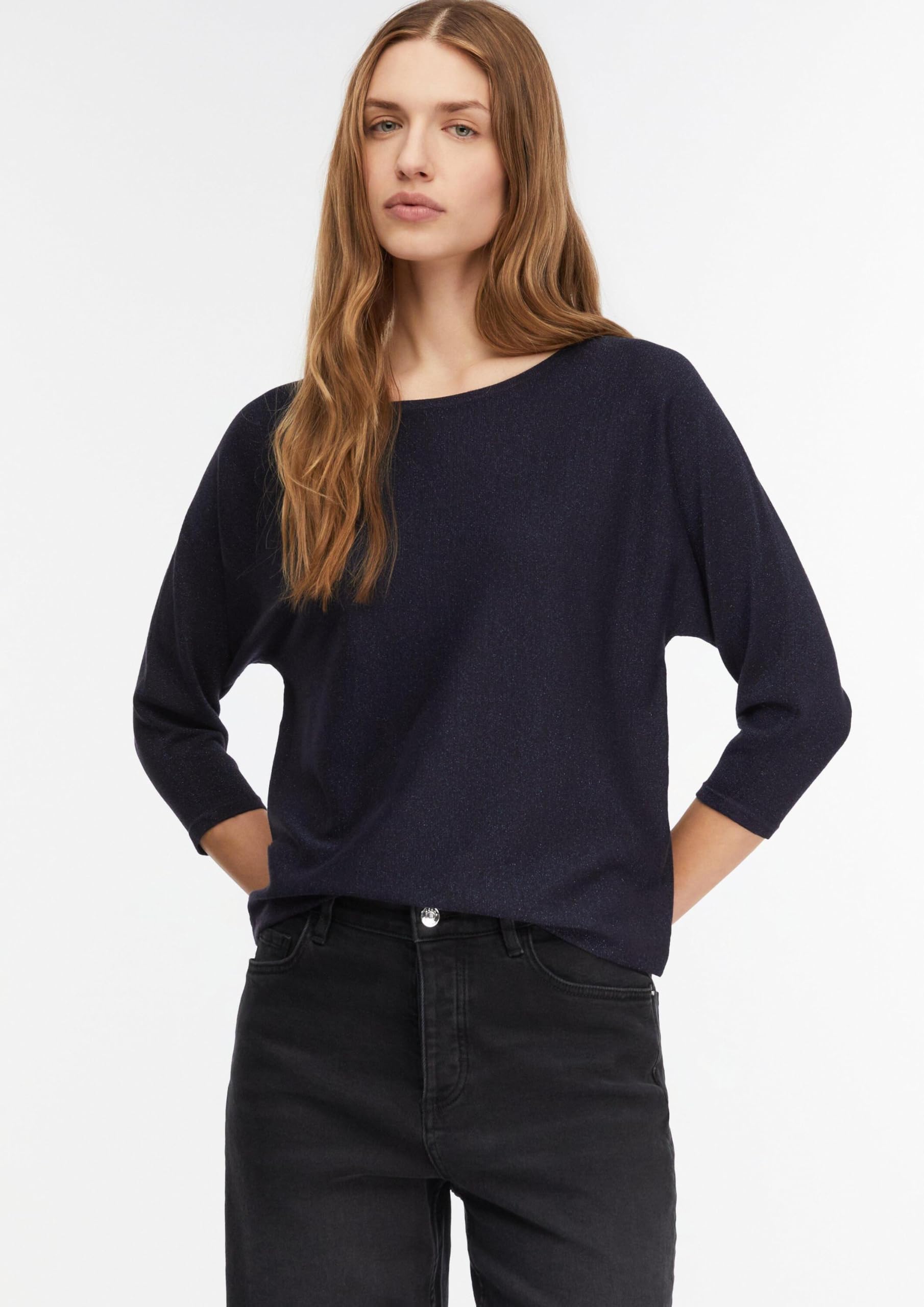 comma-pullover-damen-gr-36-glitzergarn-fledermaus image 6