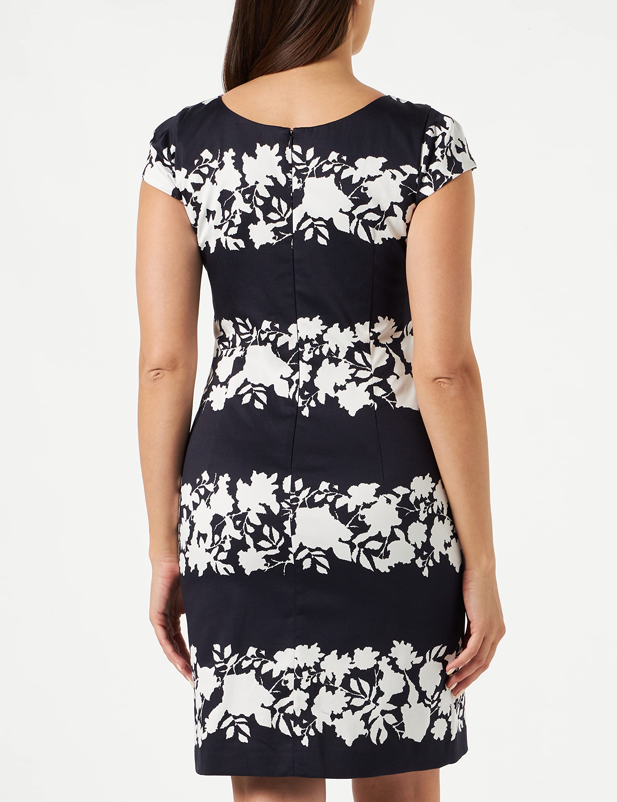 comma-2134568-kleid-blau-damenkleid-gr-36 image 3