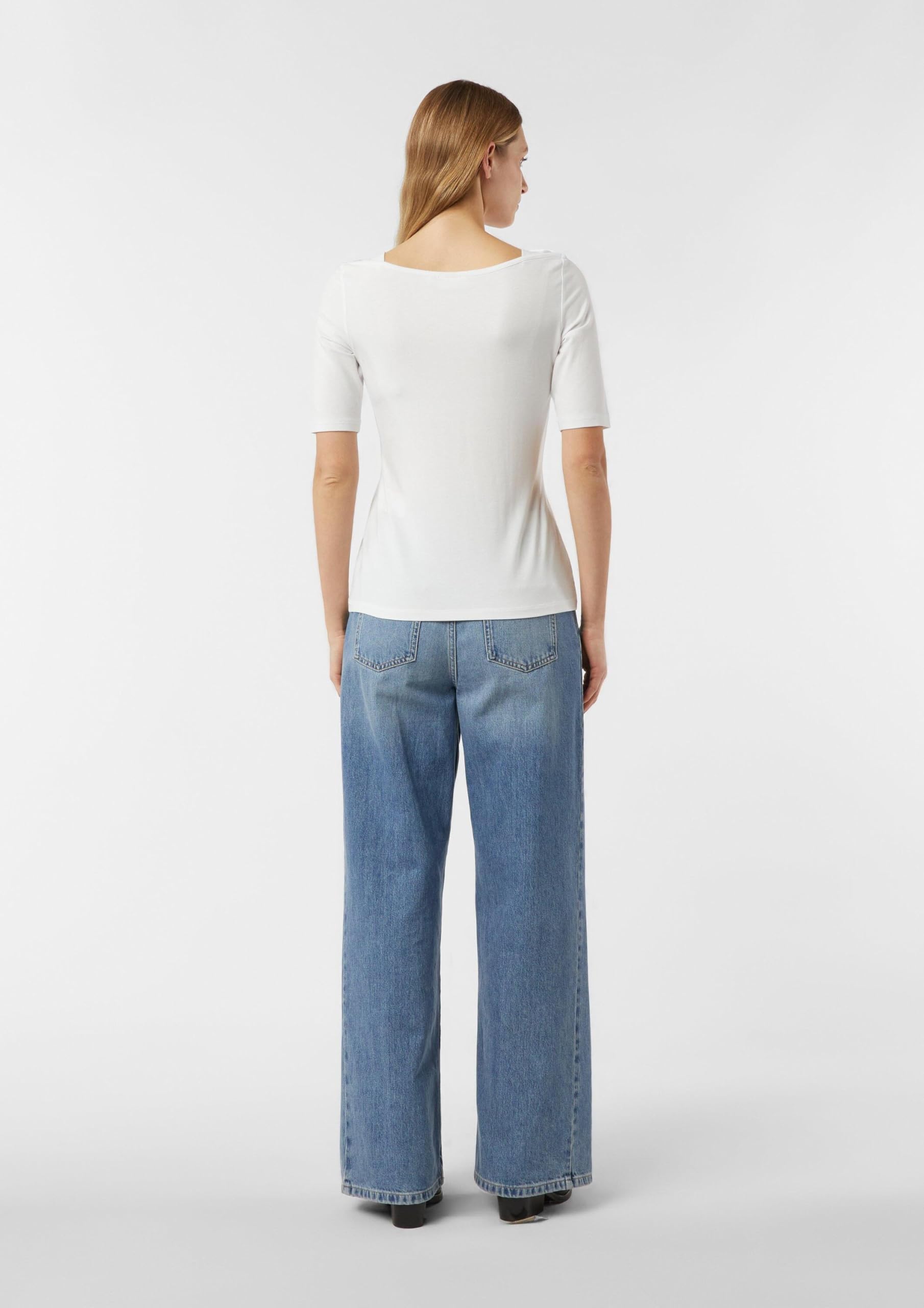 comma-viskosejersey-shirt-3-4-arm-wei-gr-36 image 7