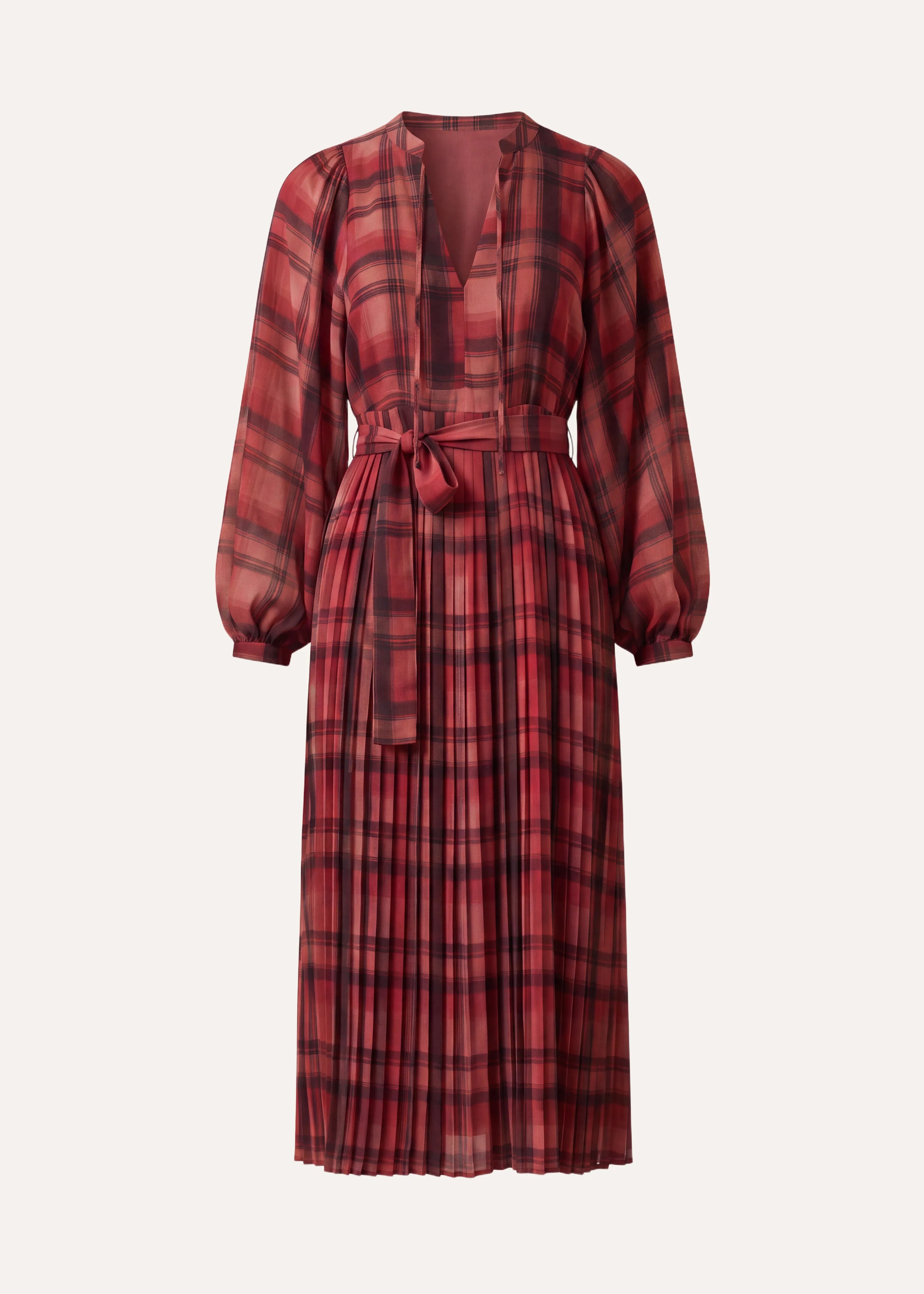la-f-e-marabout-e-giovan-kleid-terracotta-kariert-lang image 7