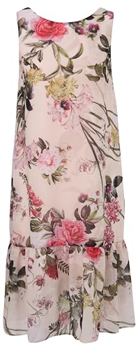 comma-kleid-floral-braun-damenkleid-allover-print image 4