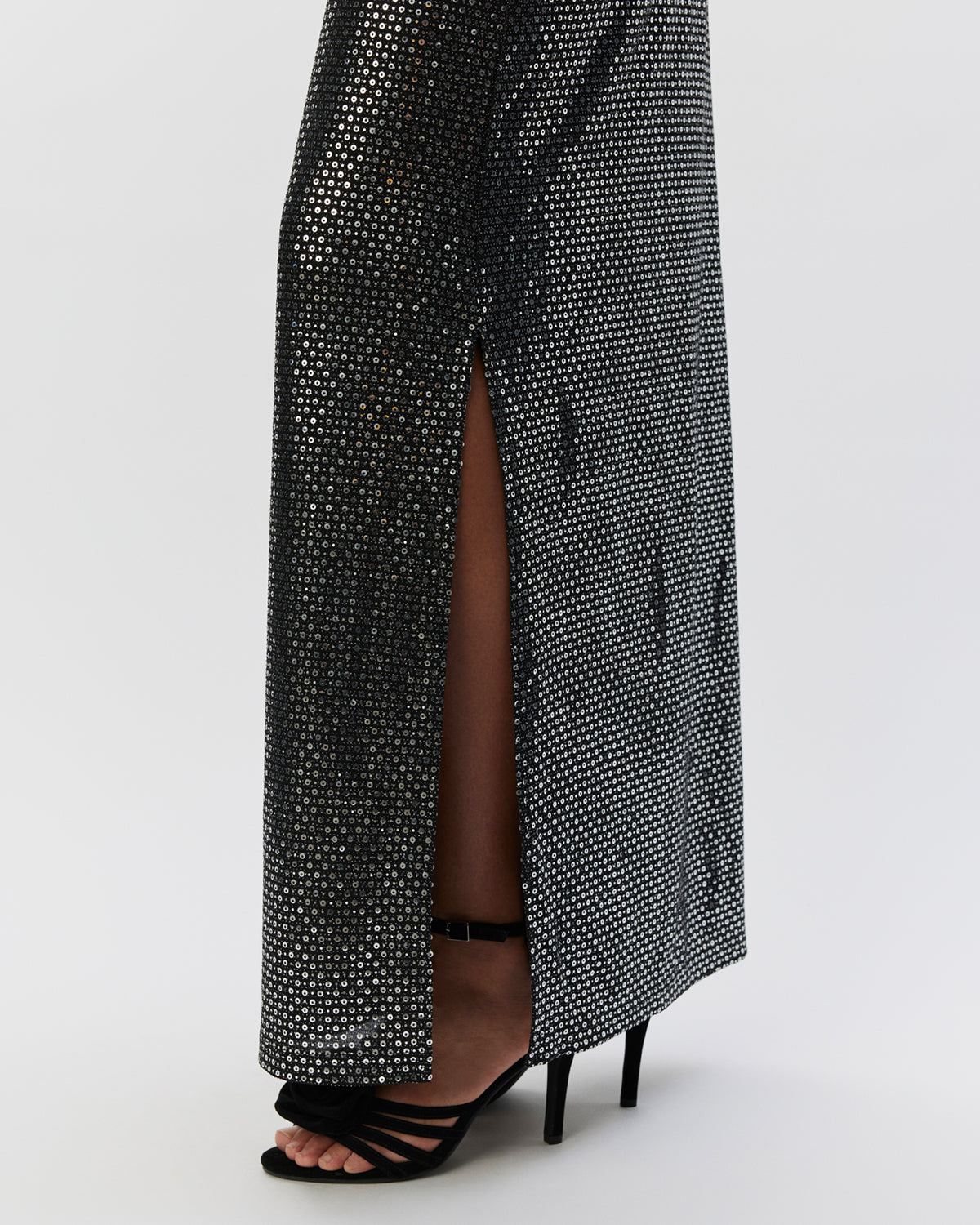 sofie-schnoor-women-starlasw-maxirock-schwarz-silber-pailletten image 5