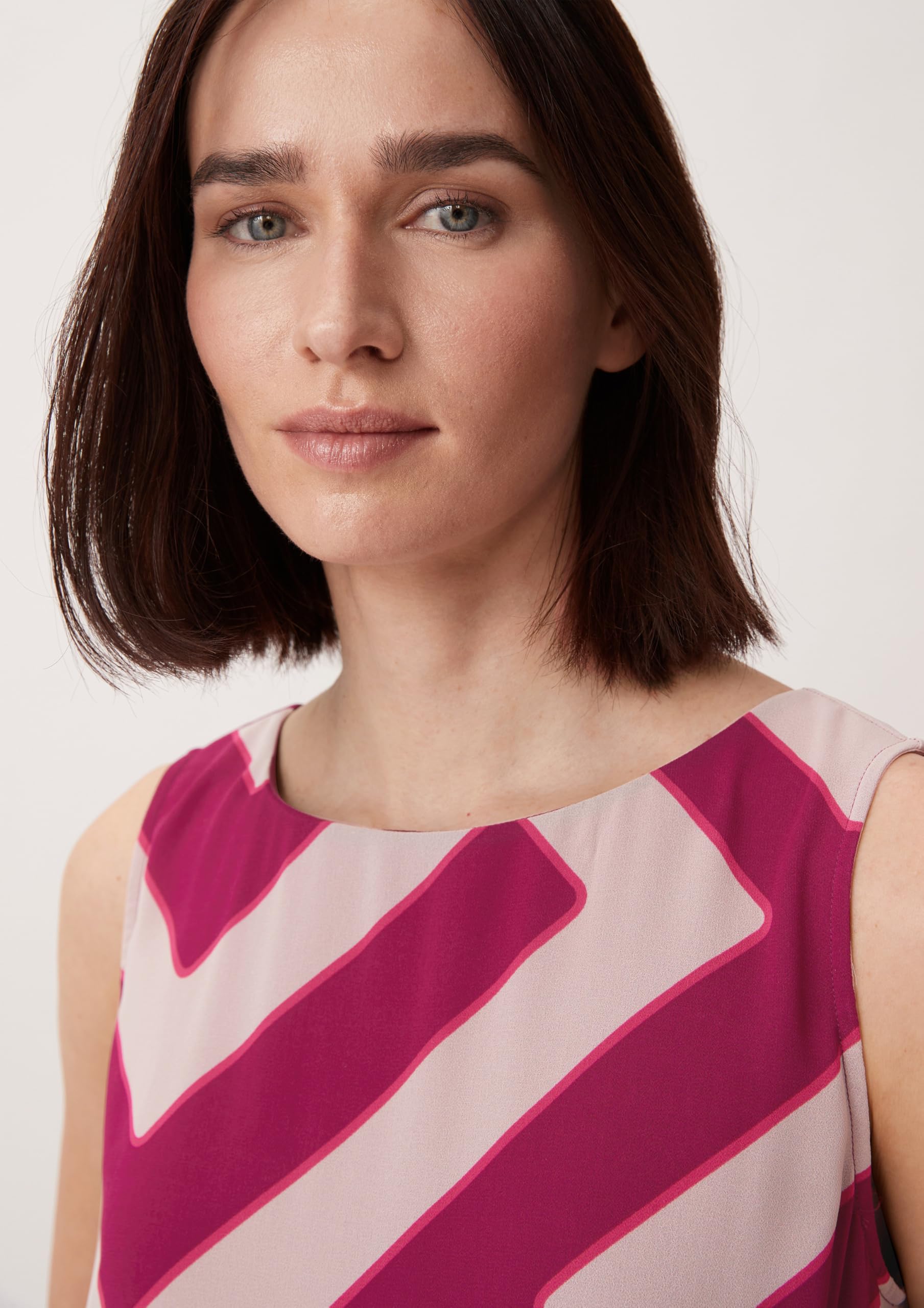 comma-dresses-midikleid-volants-fuchsia-gr-34 image 3