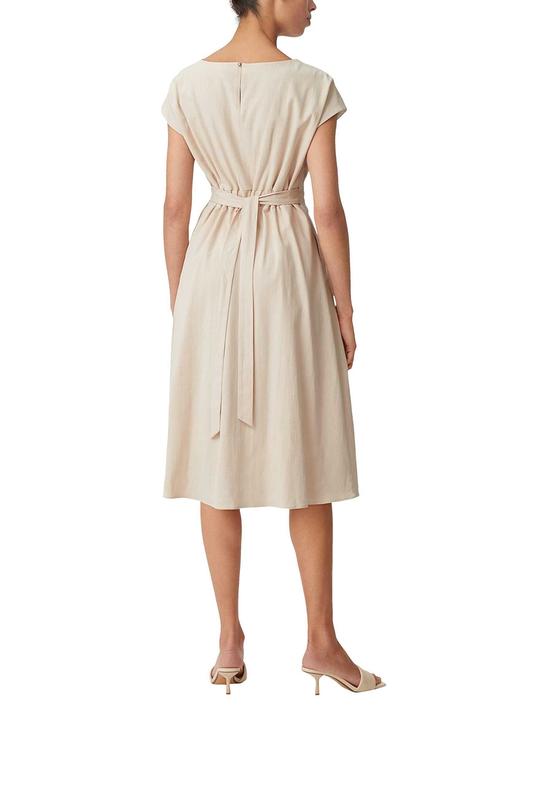comma-dresses-kleid-60-2-61-20-200-2130162-beige-gr-38 image 5