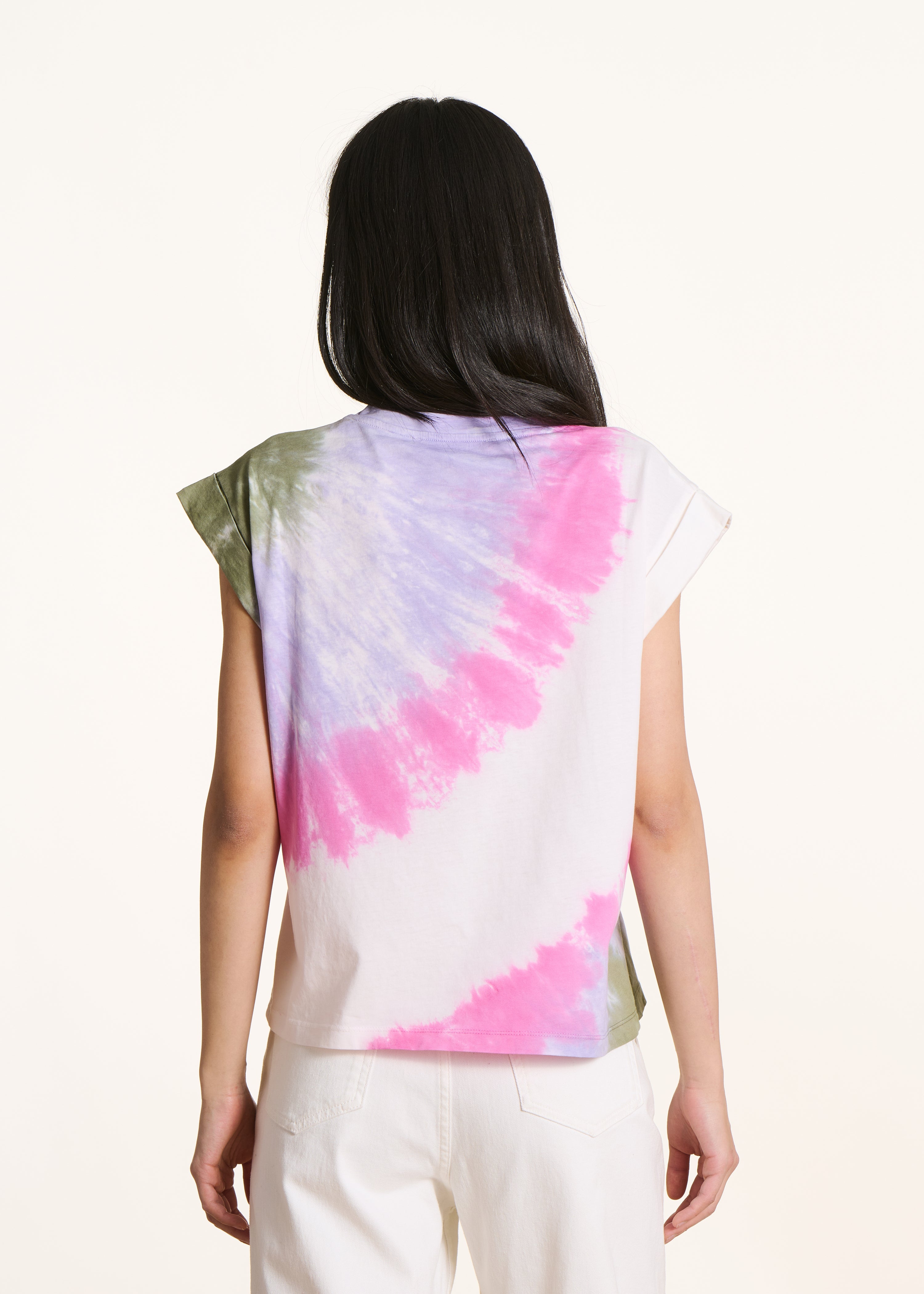 la-f-e-marabout-e-tops-fenty-t-shirt-baumwolle-fiesta-rosa image 3