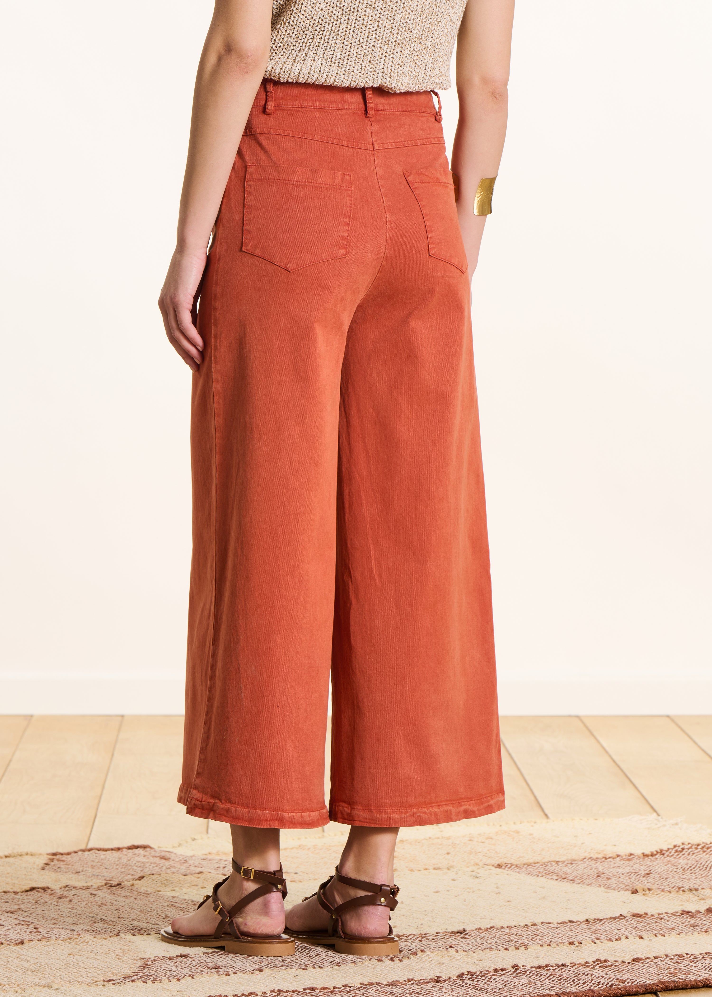 la-f-e-marabout-e-field-hose-terracotta-weit-7-8 image 4