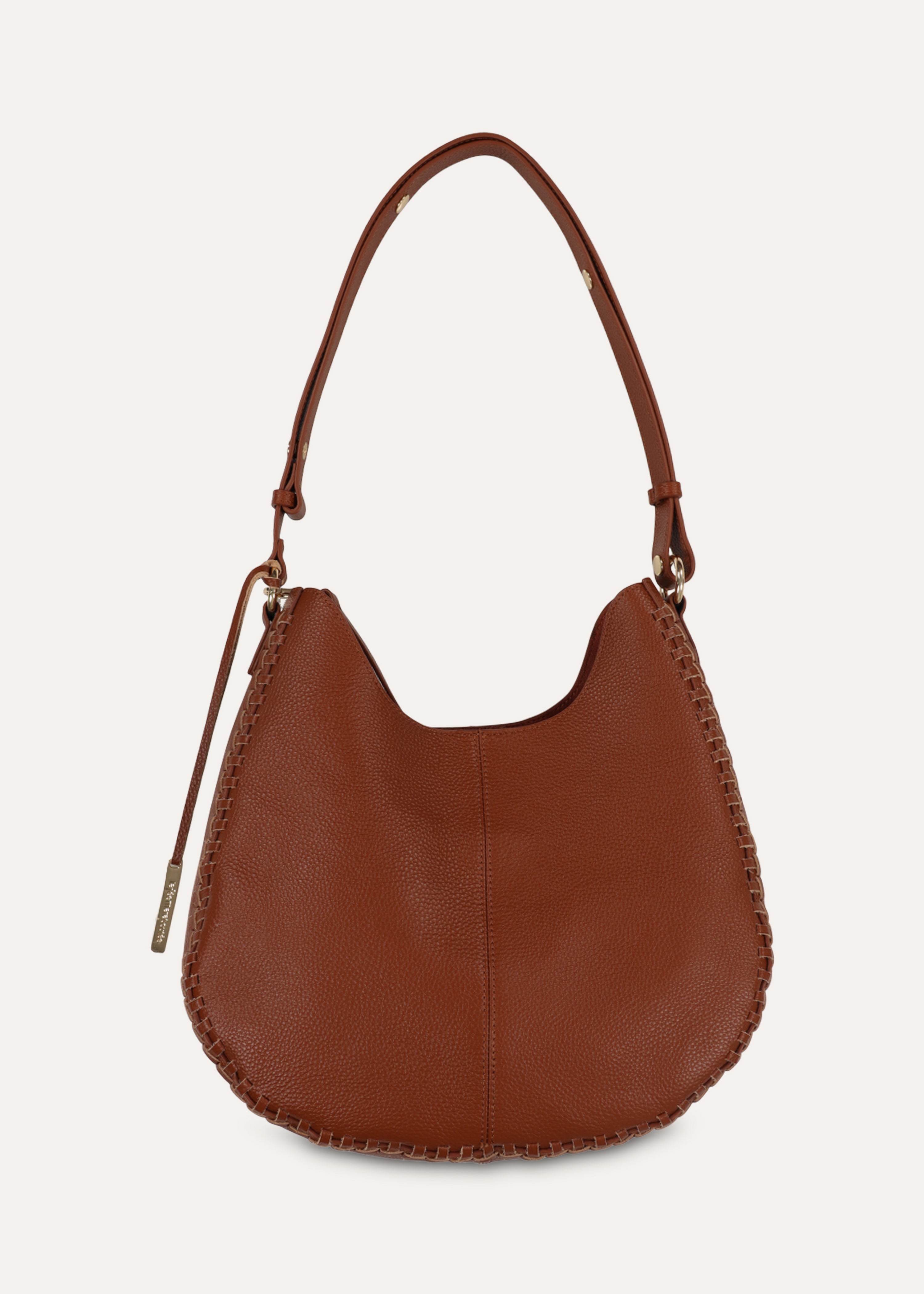 la-f-e-marabout-e-elsie-handtasche-camel-leder-hobo image 4