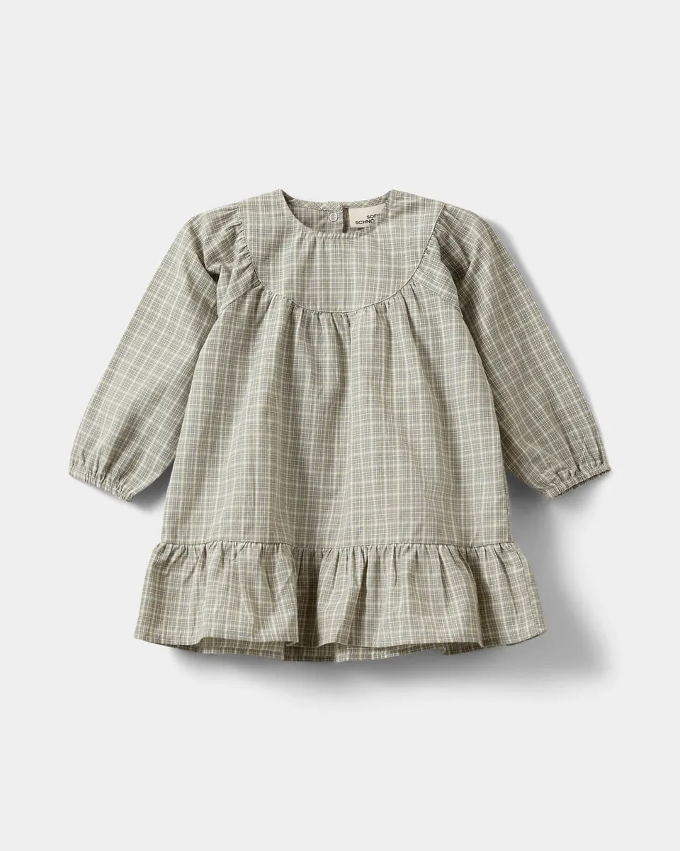 sofie-schnoor-kids-selinekb-kleid-grey-check-baumwolle image 1