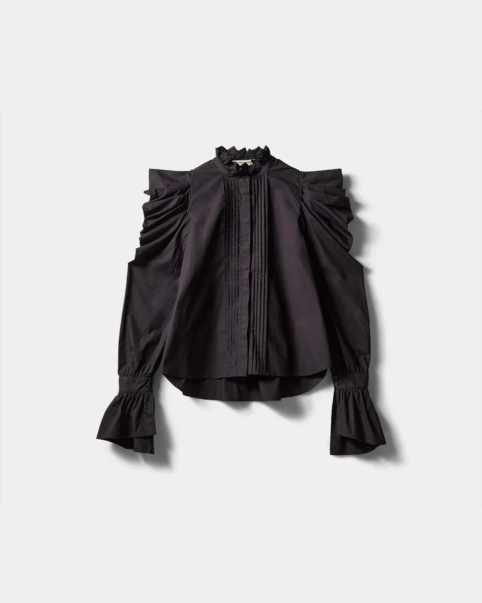 sofie-schnoor-women-icon-010-bluse-schwarz-baumwolle image 1