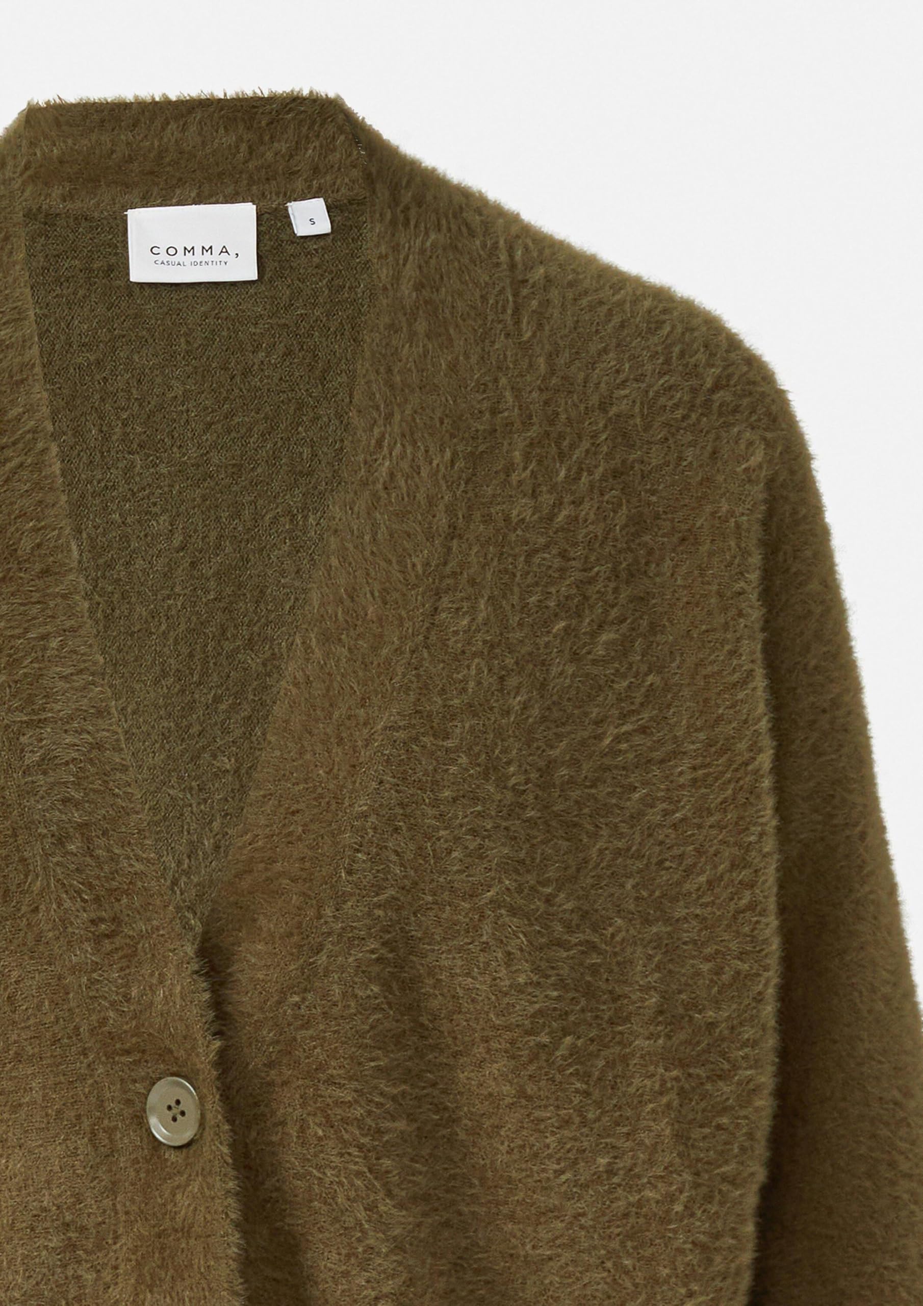 comma-cardigan-relaxed-fit-strick-olivgr-n-xs image 7
