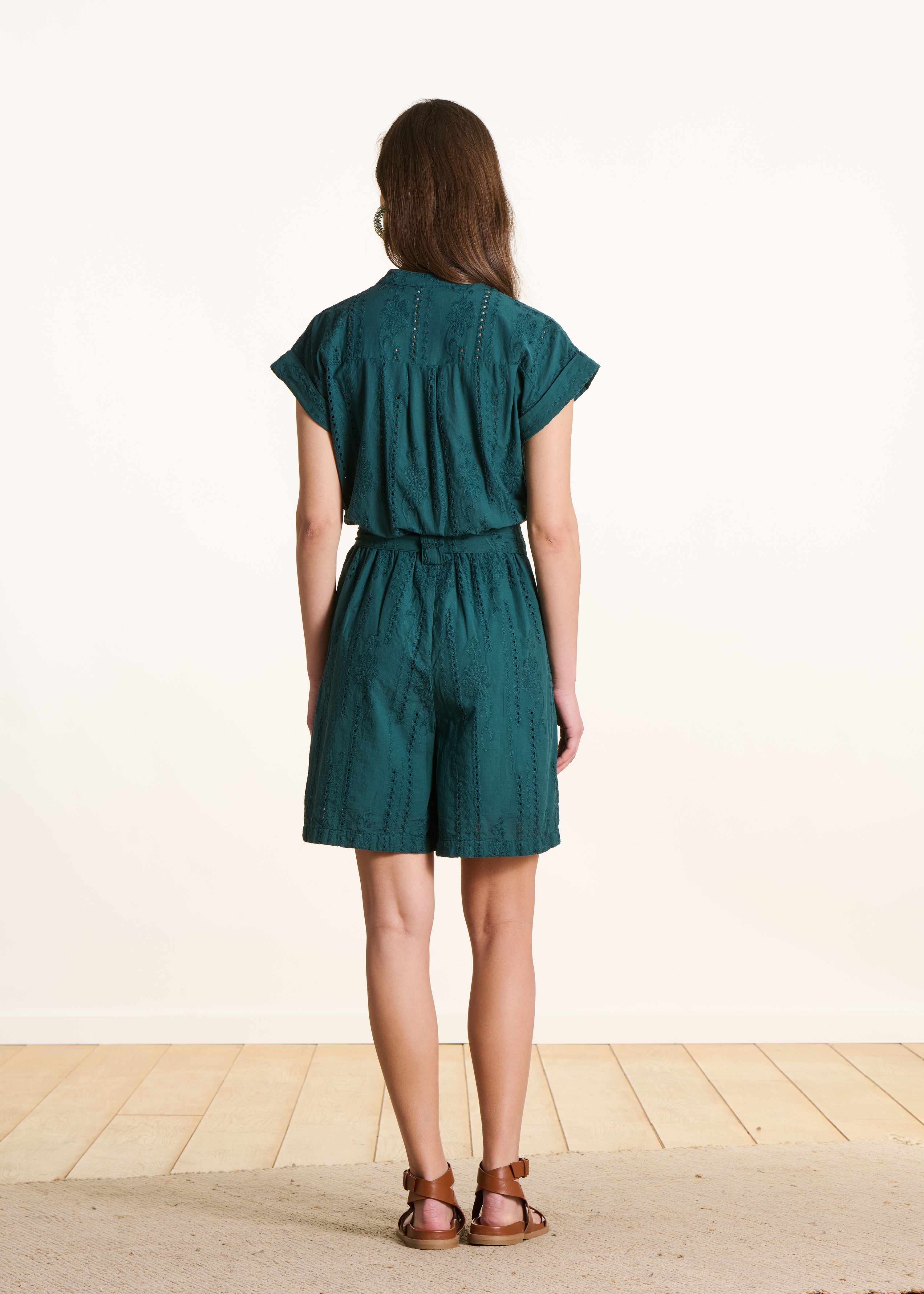 la-f-e-marabout-e-dijon-playsuit-petrol-broderie image 3