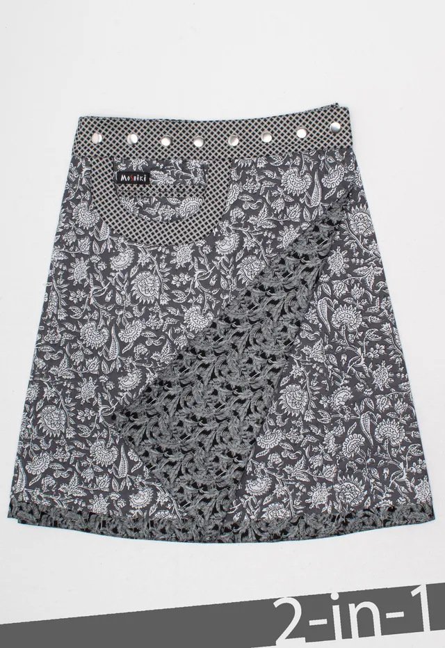 moshiki-hot-cookie-53-wickelrock-baumwolle-55-cm-wendbar-3 image 1