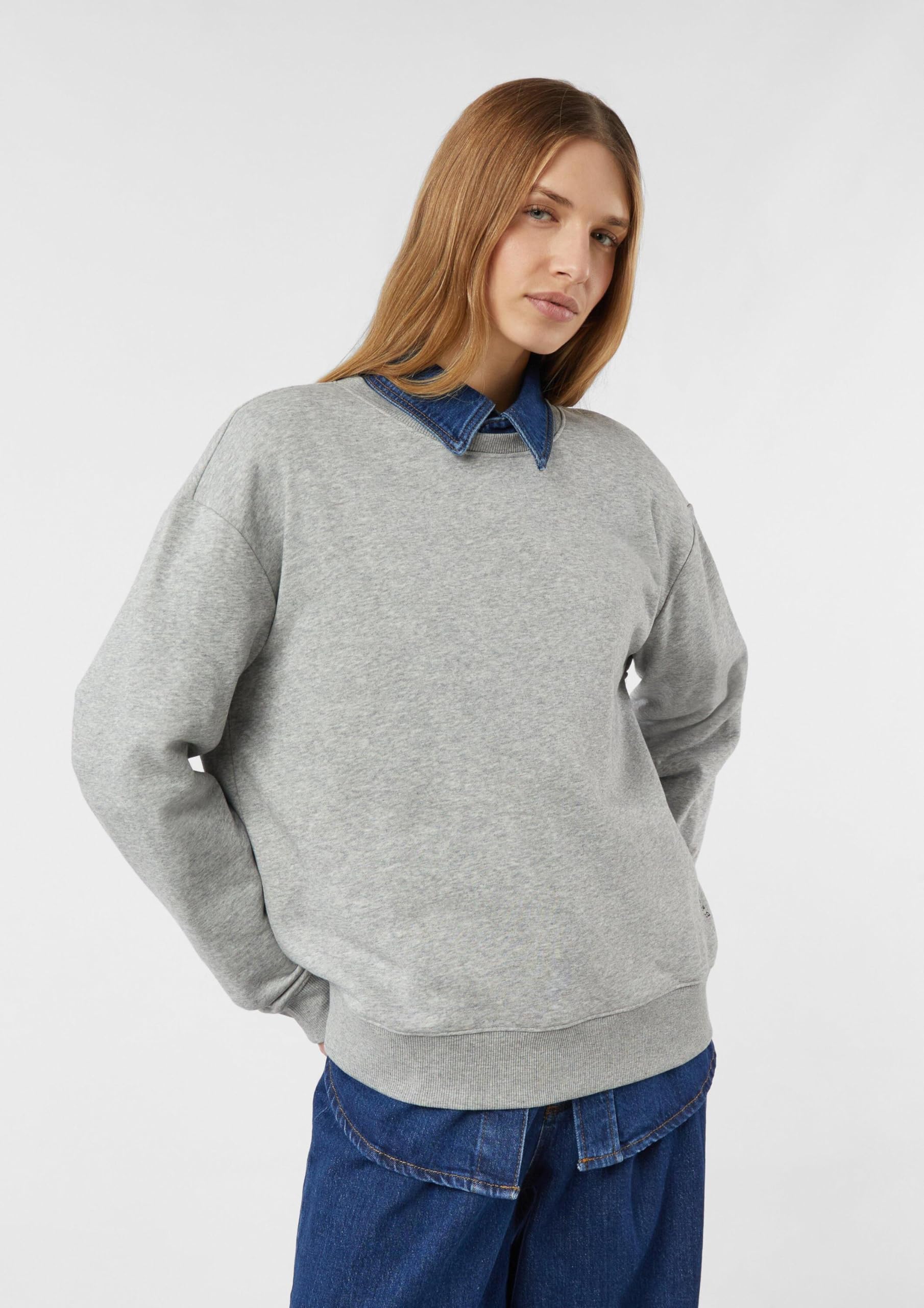 comma-oversized-sweatshirt-relaxed-olivgr-n image 5