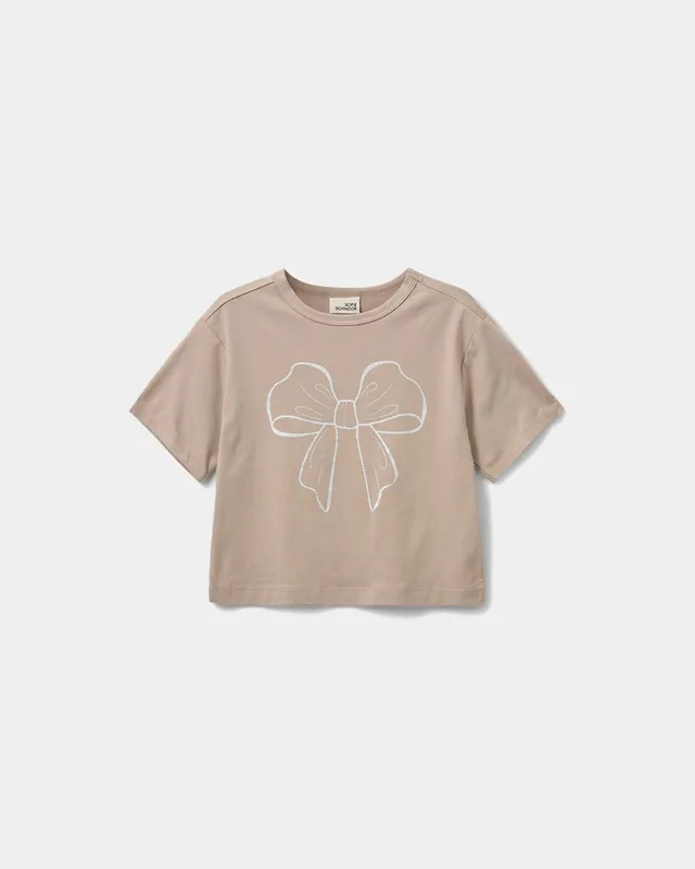 sofie-schnoor-kids-asitask-shirt-altrosa-schleife image 1
