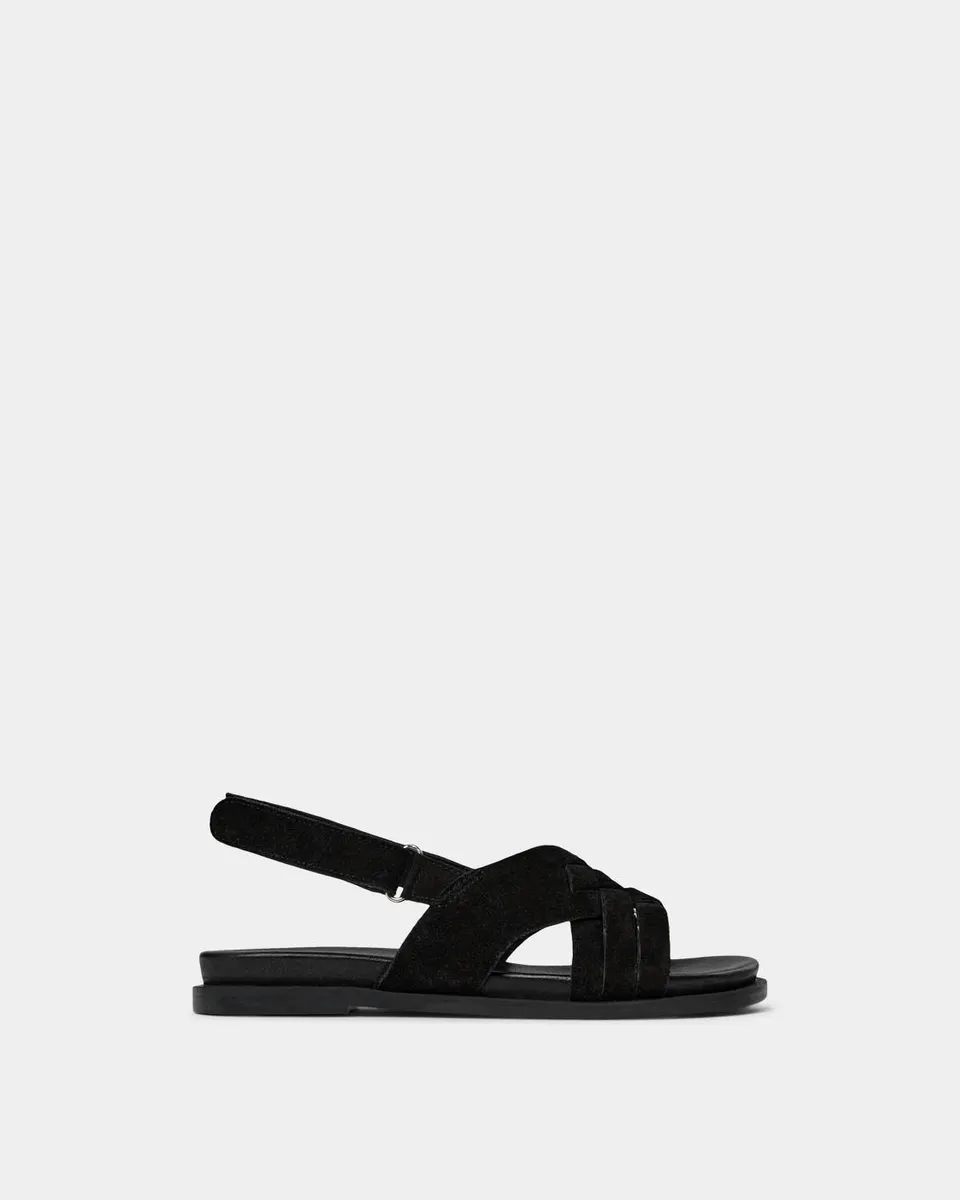 sofie-schnoor-young-silasy-sandal-schwarz-wildleder image 1