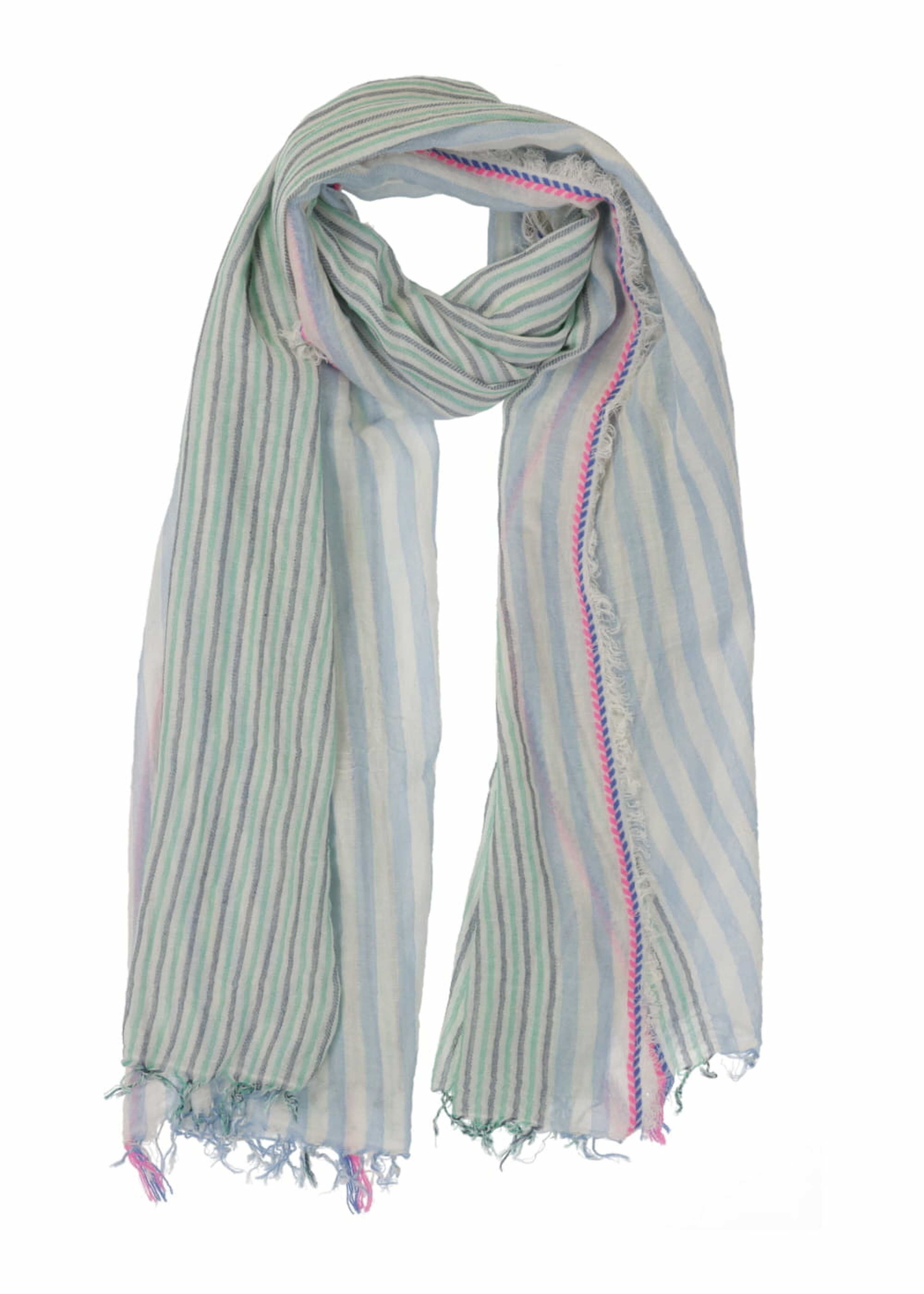 la-f-e-marabout-e-accessoires-foulard-baumwollschal-gr-n-tu image 4