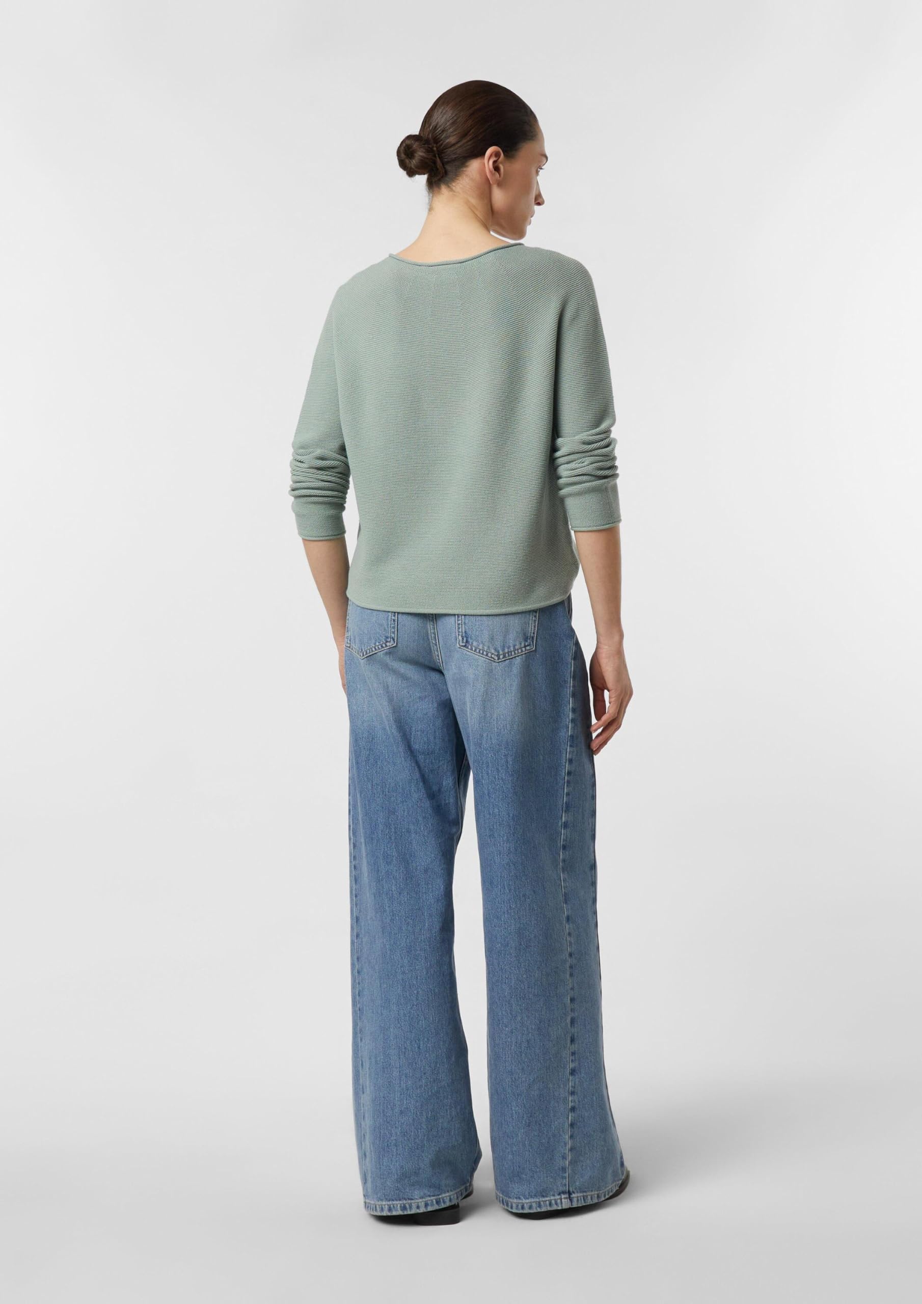 comma-strickpullover-relaxed-fit-struktur-pullover-rollsaum image 8