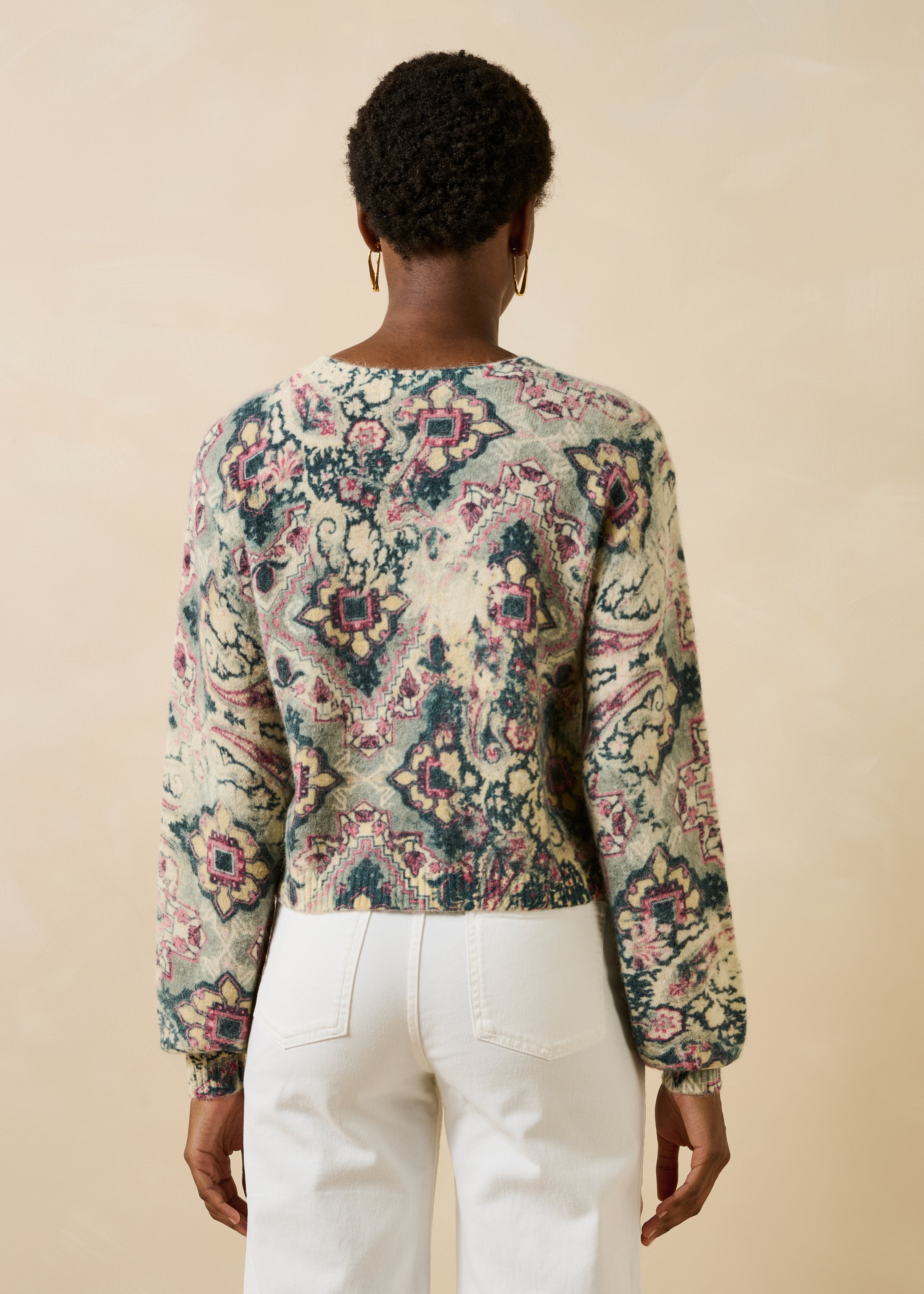 la-f-e-marabout-e-gomler-strickjacke-ecru-wolle-alpaka image 3