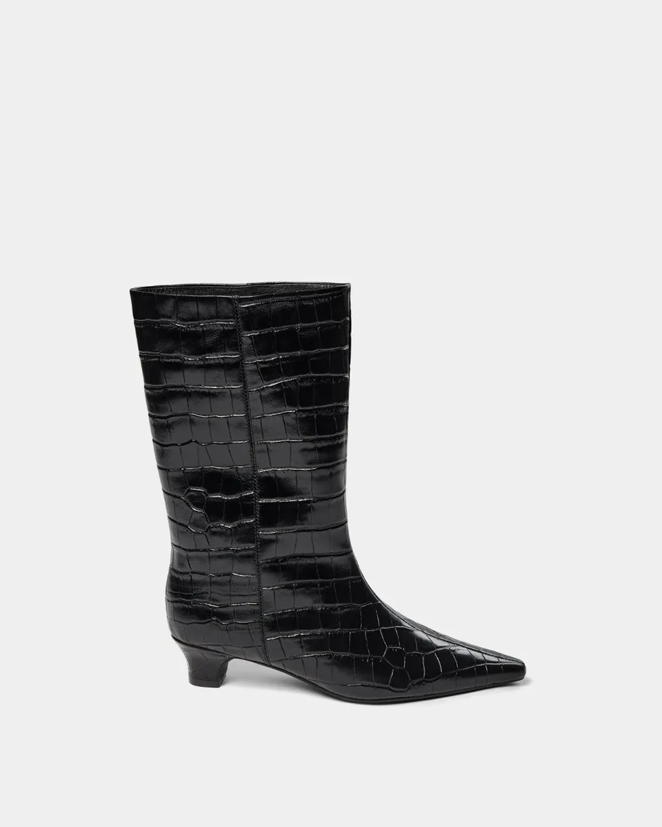 sofie-schnoor-women-hellasw-leder-stiefel-schwarz-kroko image 1