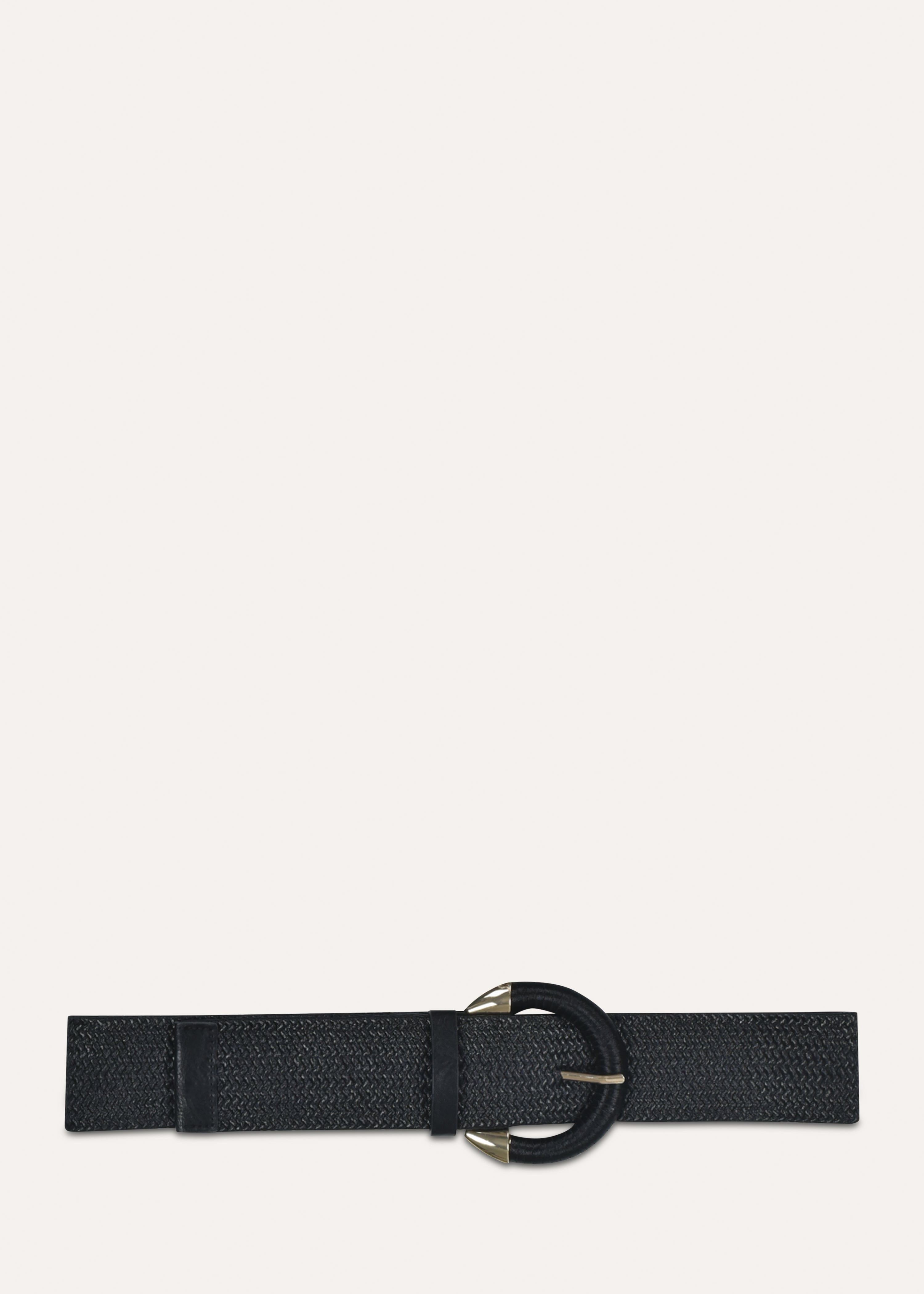 la-f-e-marabout-e-accessoires-g-rtel-schwarz-breit-elastisch-geflochten image 3