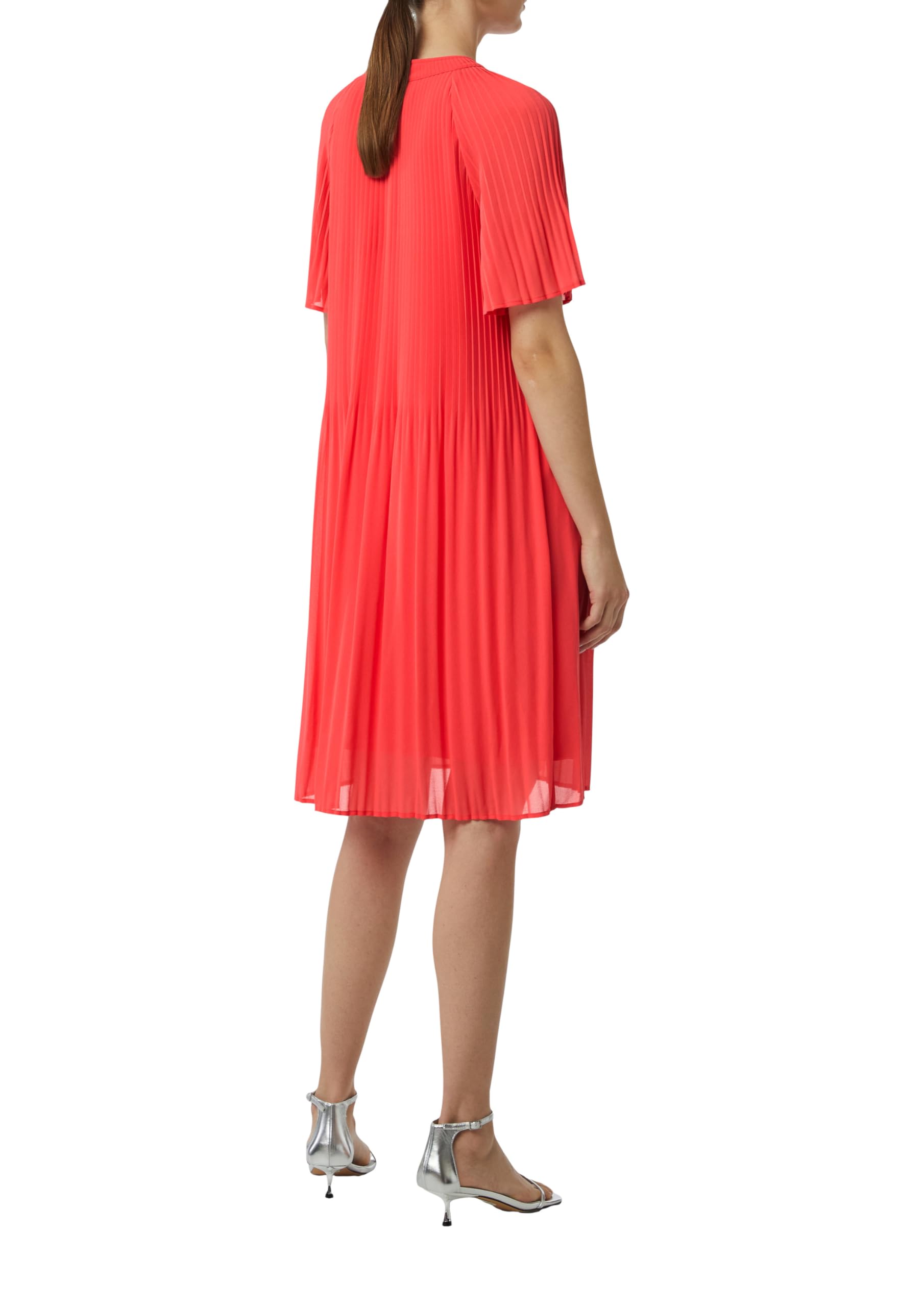 comma-2148473-midi-kleid-plissee-rosa-gr-40 image 2