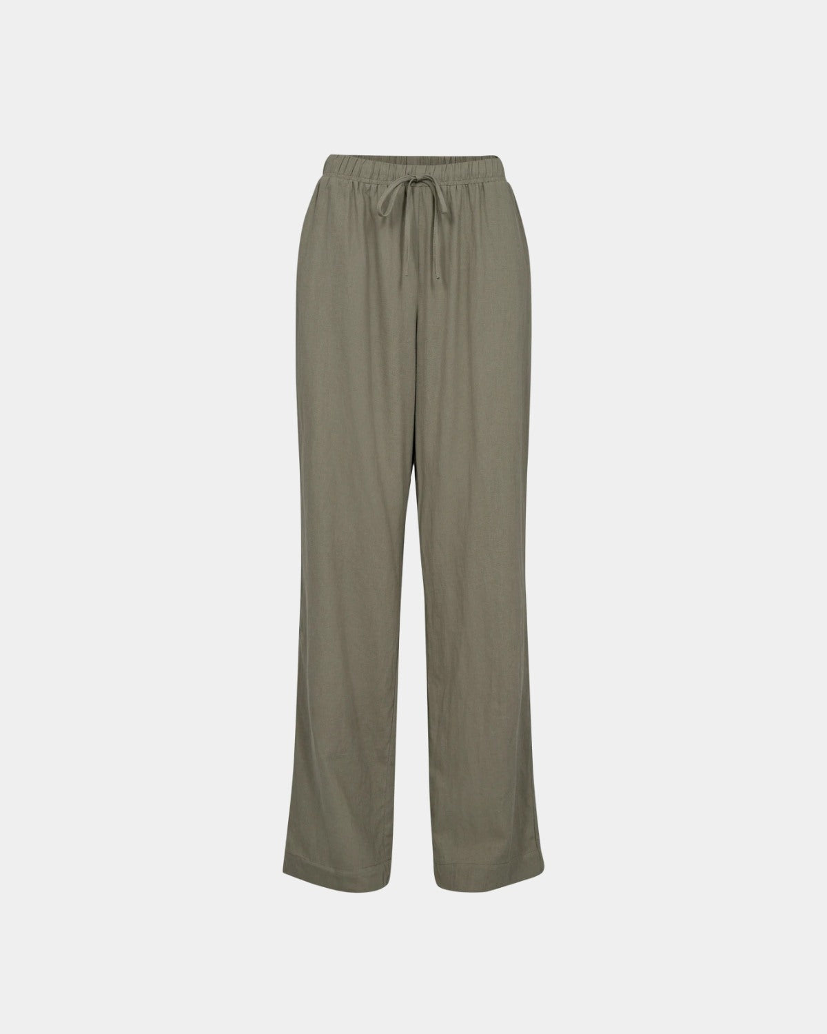 sofie-schnoor-women-abigailesw-hose-khaki-army-leinenmix-weit image 1