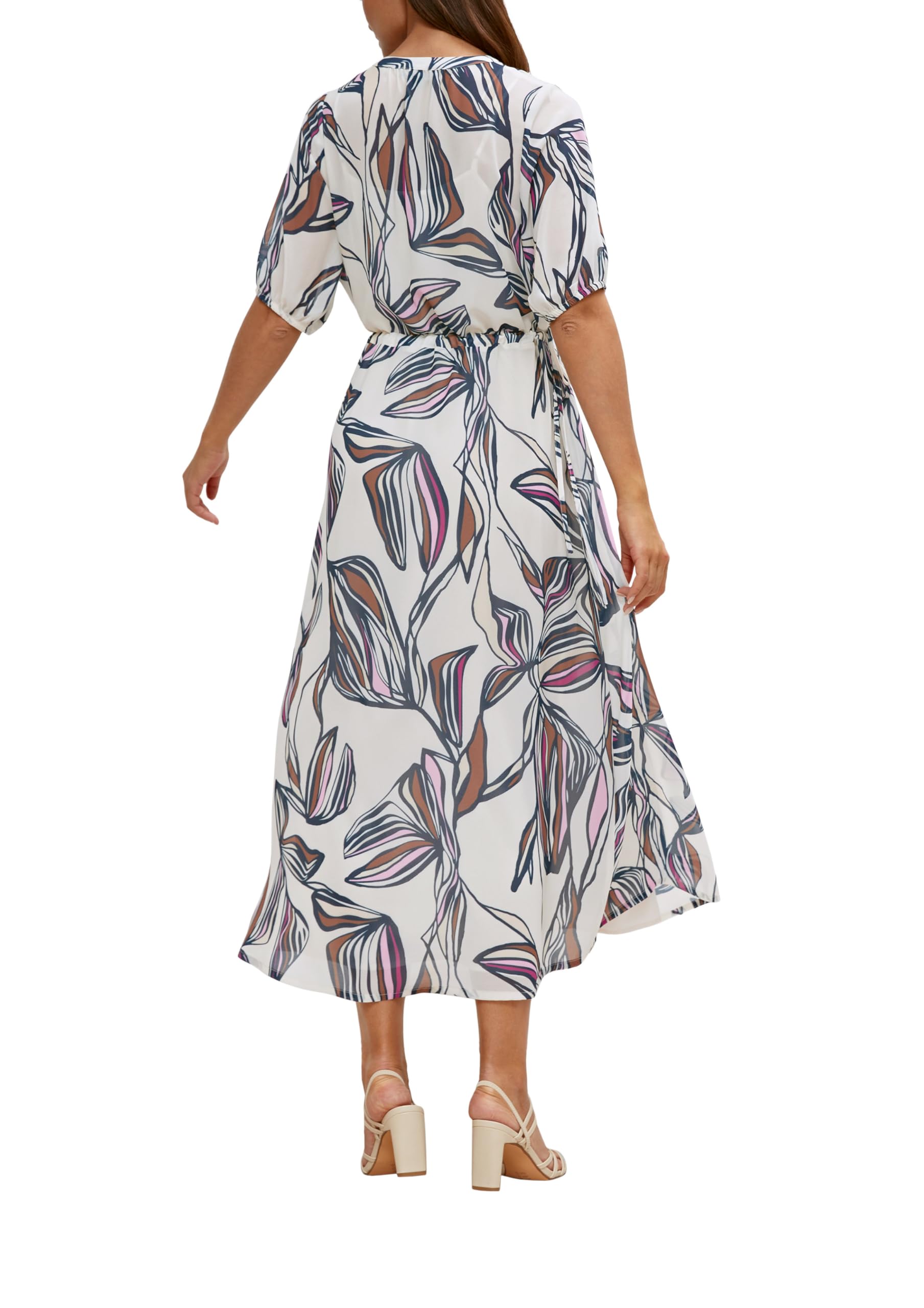 comma-kleid-kurz-damen-sommer-mit-kurzen-rmeln image 2
