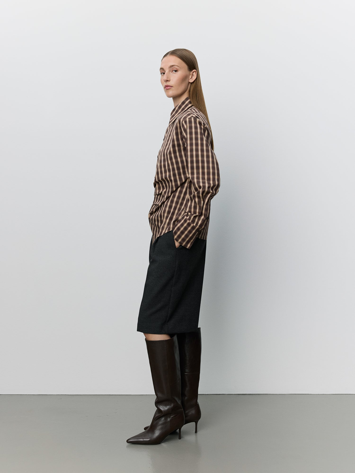 sofie-schnoor-women-paigesw-s263240-bluse-braun-kariert image 3