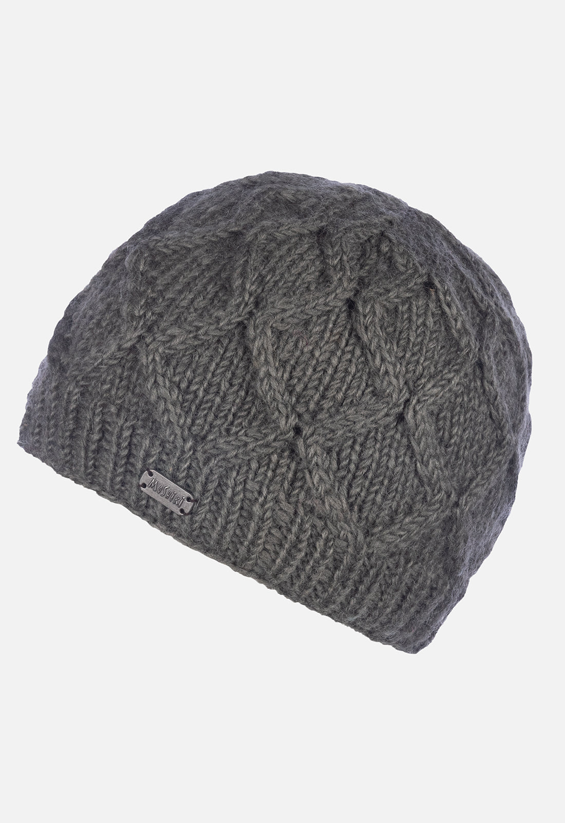 moshiki-candy-utam-strickbeanie-wolle-graublau image 3