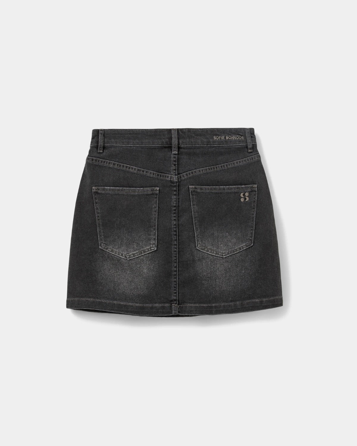 sofie-schnoor-dandysw-mini-rock-schwarz-denim image 6