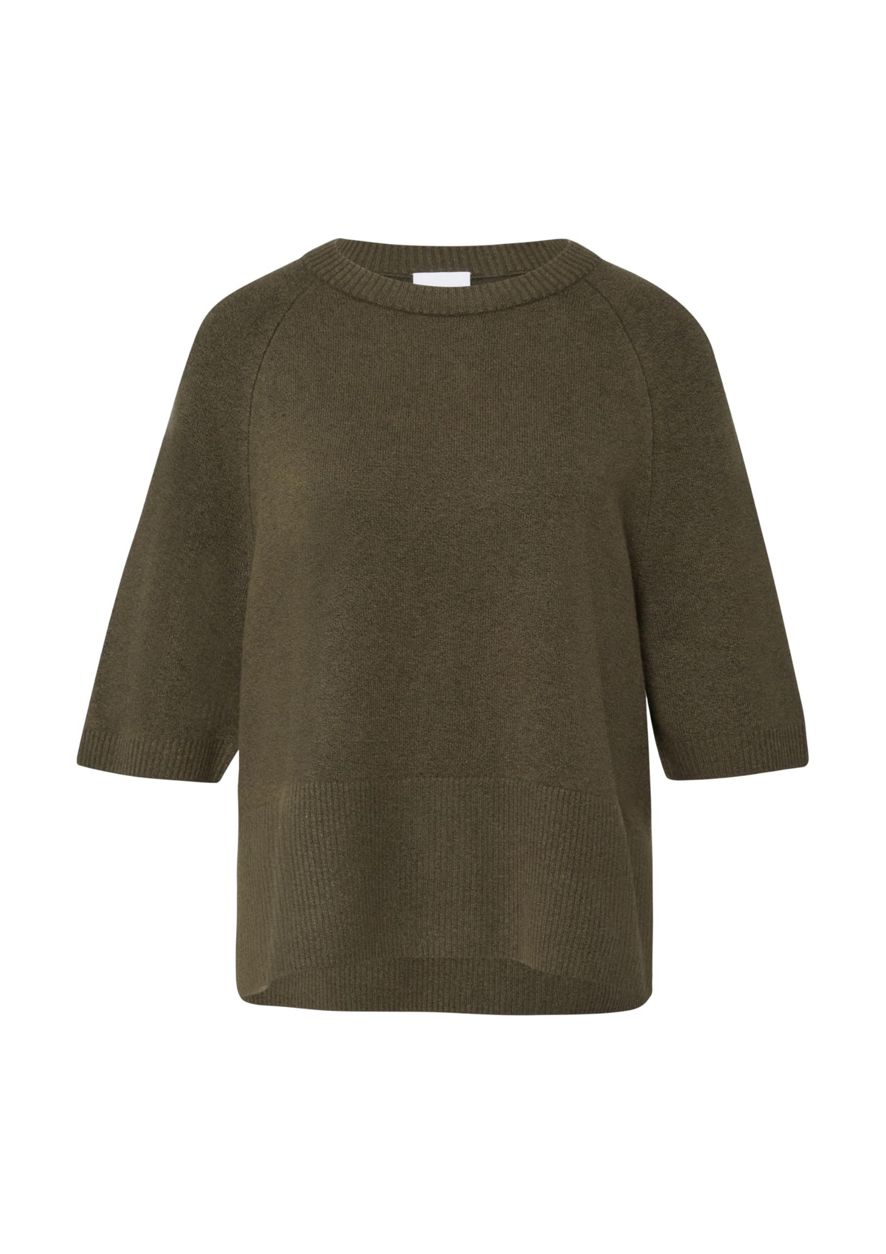 comma-knitwear-strickpullover-creme-relaxed-fit-kurzarm image 3